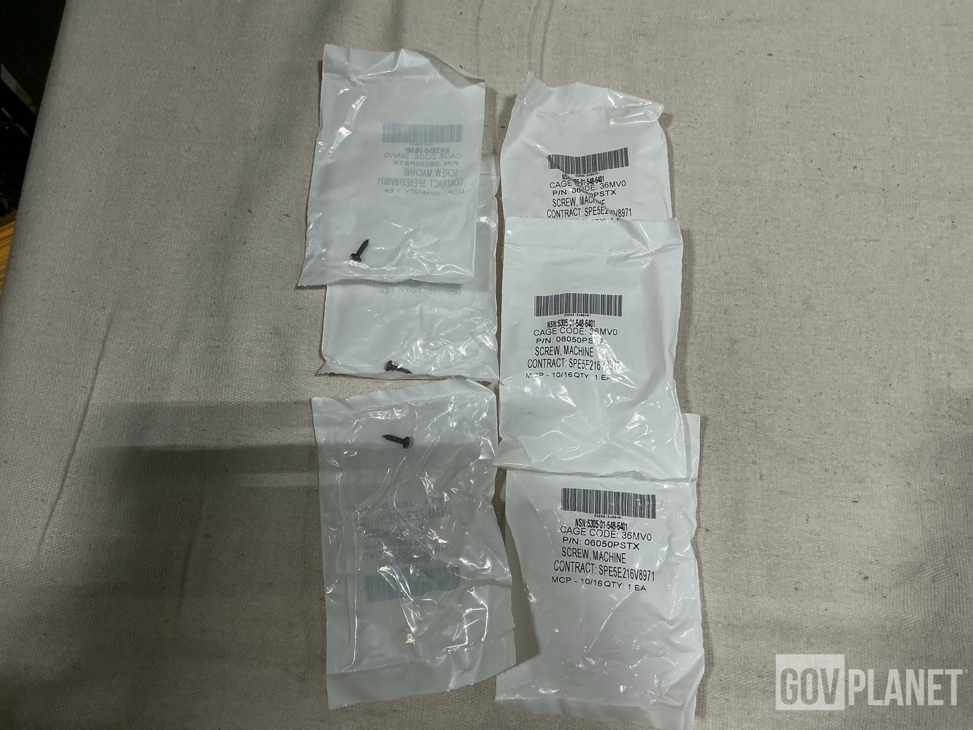 (19,500) Spartan 06050PSTX Machine Screws