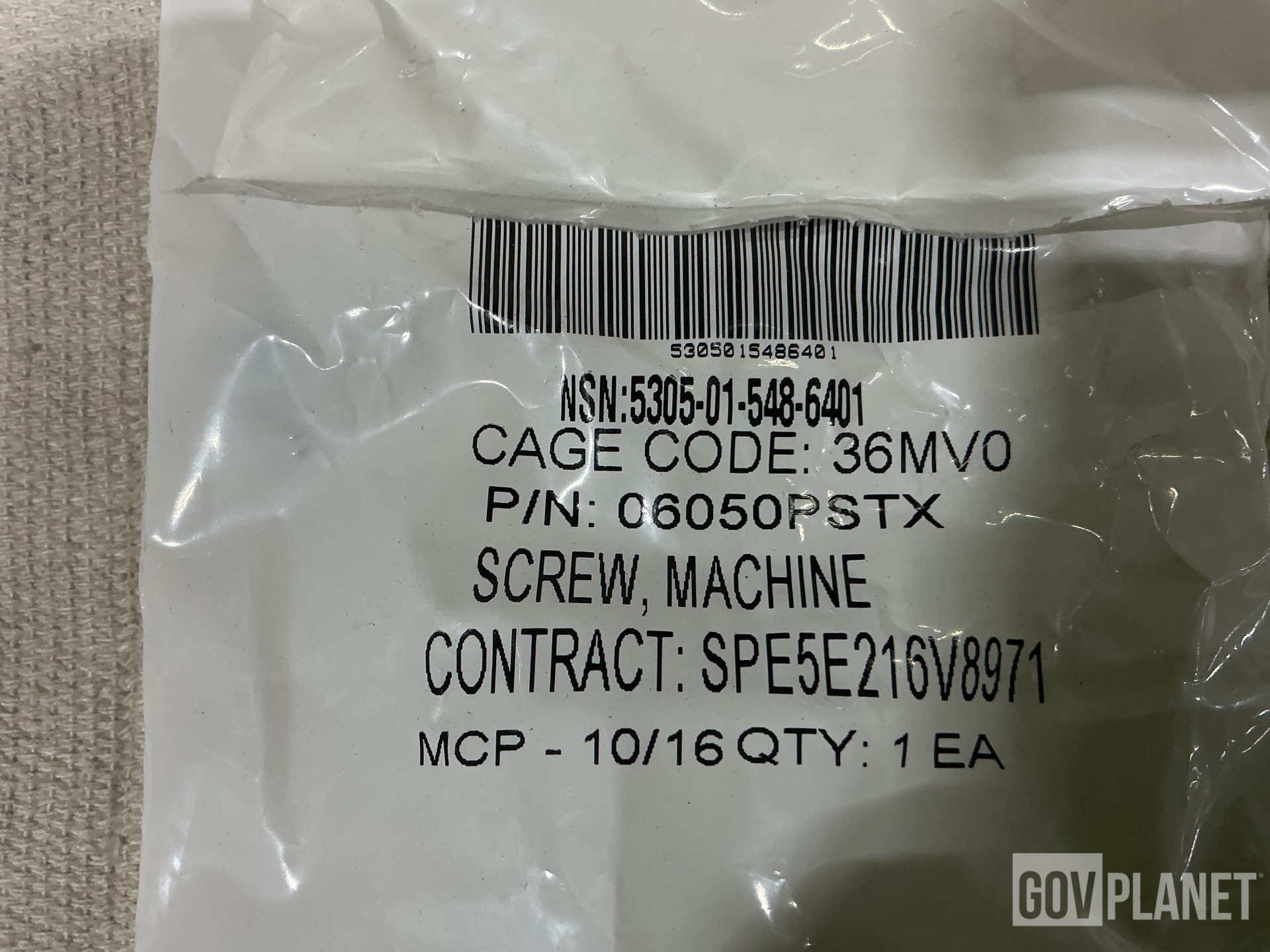 (19,500) Spartan 06050PSTX Machine Screws