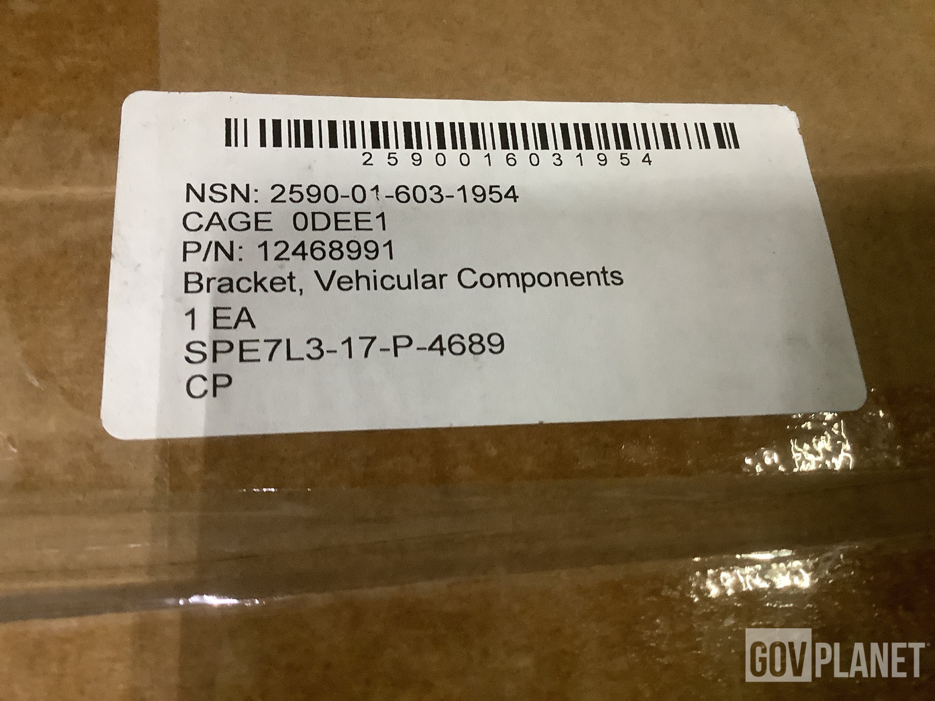 (30) Oxnard Precision Fabrication 12468991 Vehicular Components Brackets