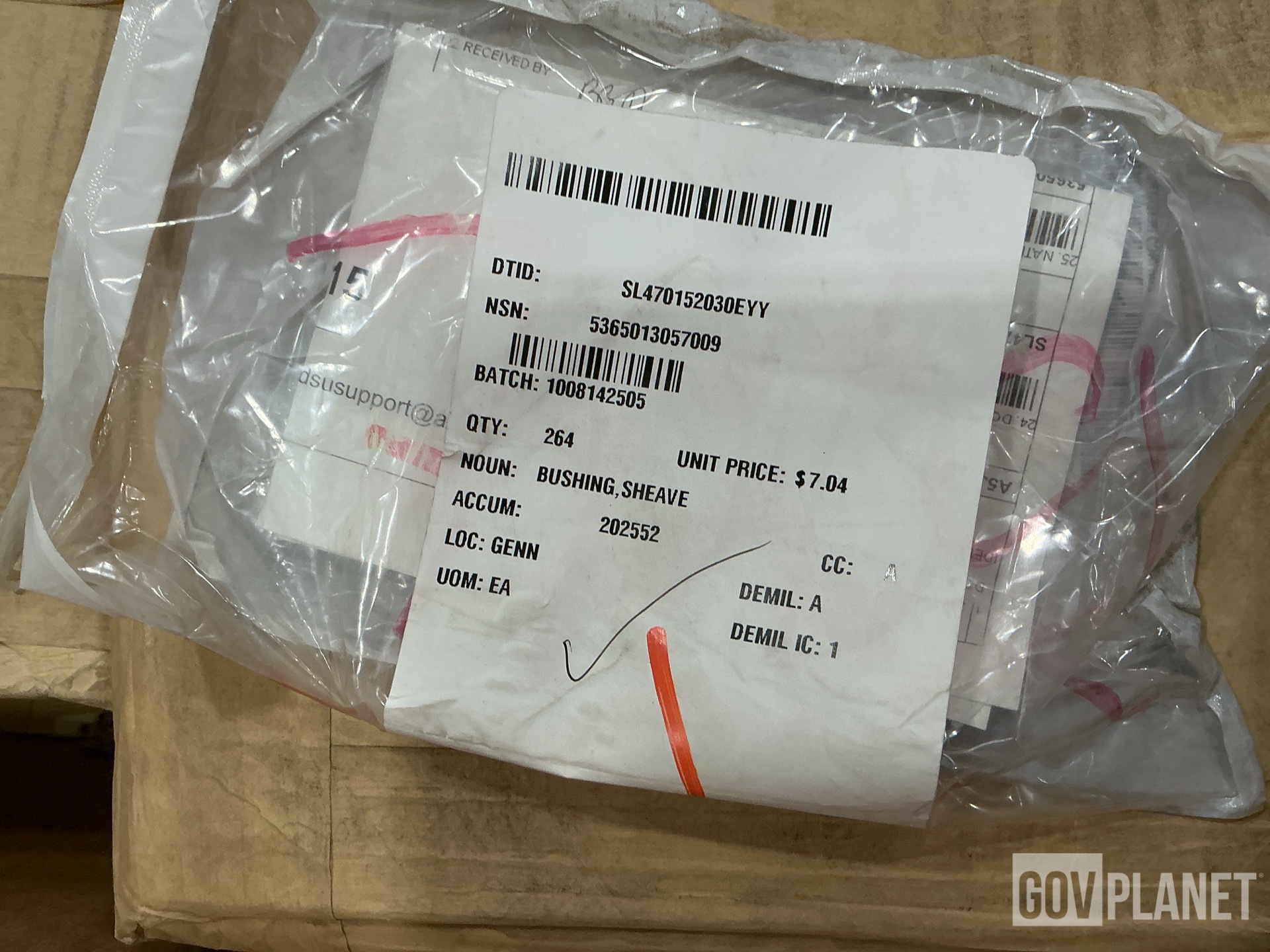 (264) Reliance & Dodge Brands 121162 Sheave Bushings