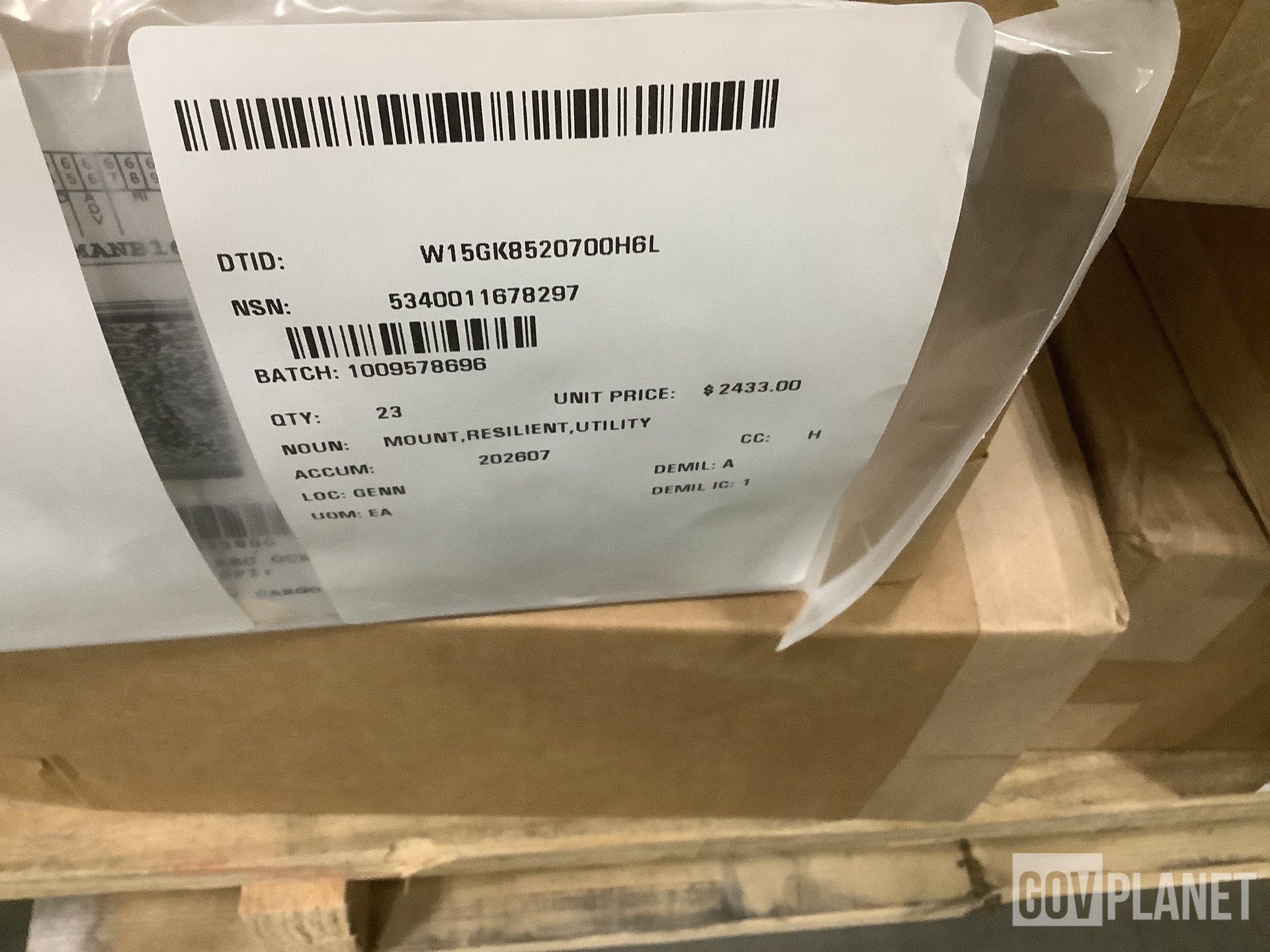 (23) Centron Industries MT-6146/VSQ-1 Resilient Mounts