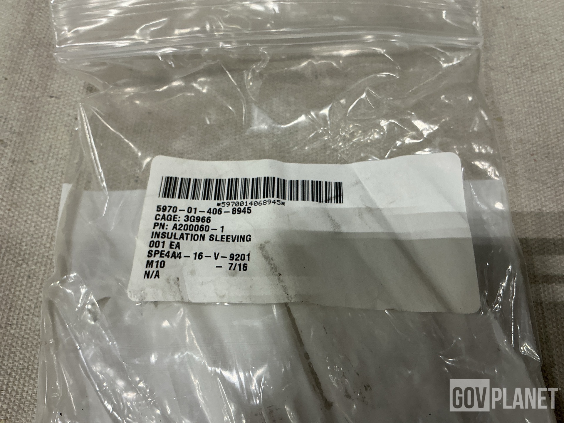 (140) Cooper Crouse-Hinds A200060-1 Insulation Sleevings