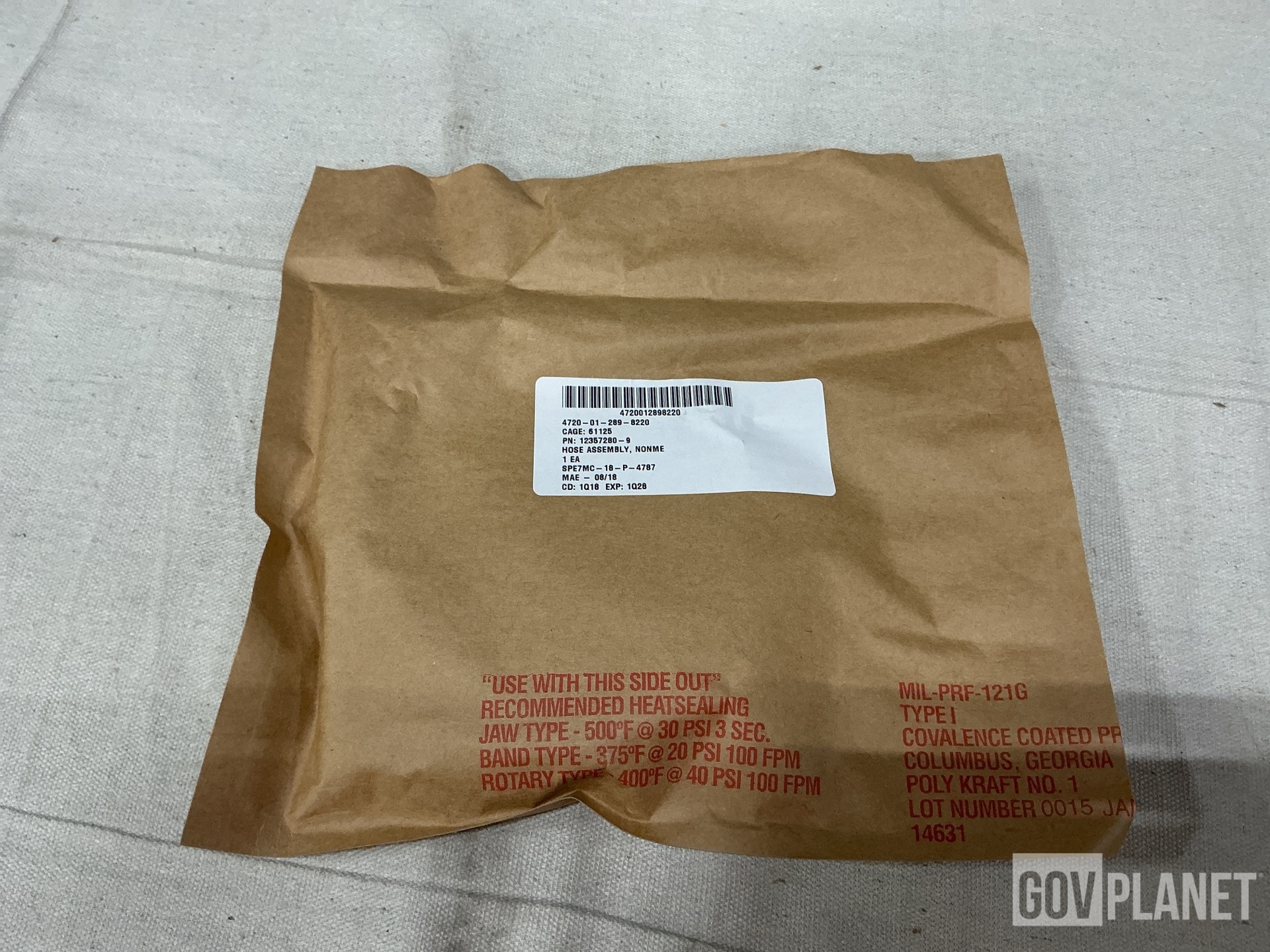 (92) J.G.B. Enterprises 12357280-9 Non-Metallic Hose Assemblies