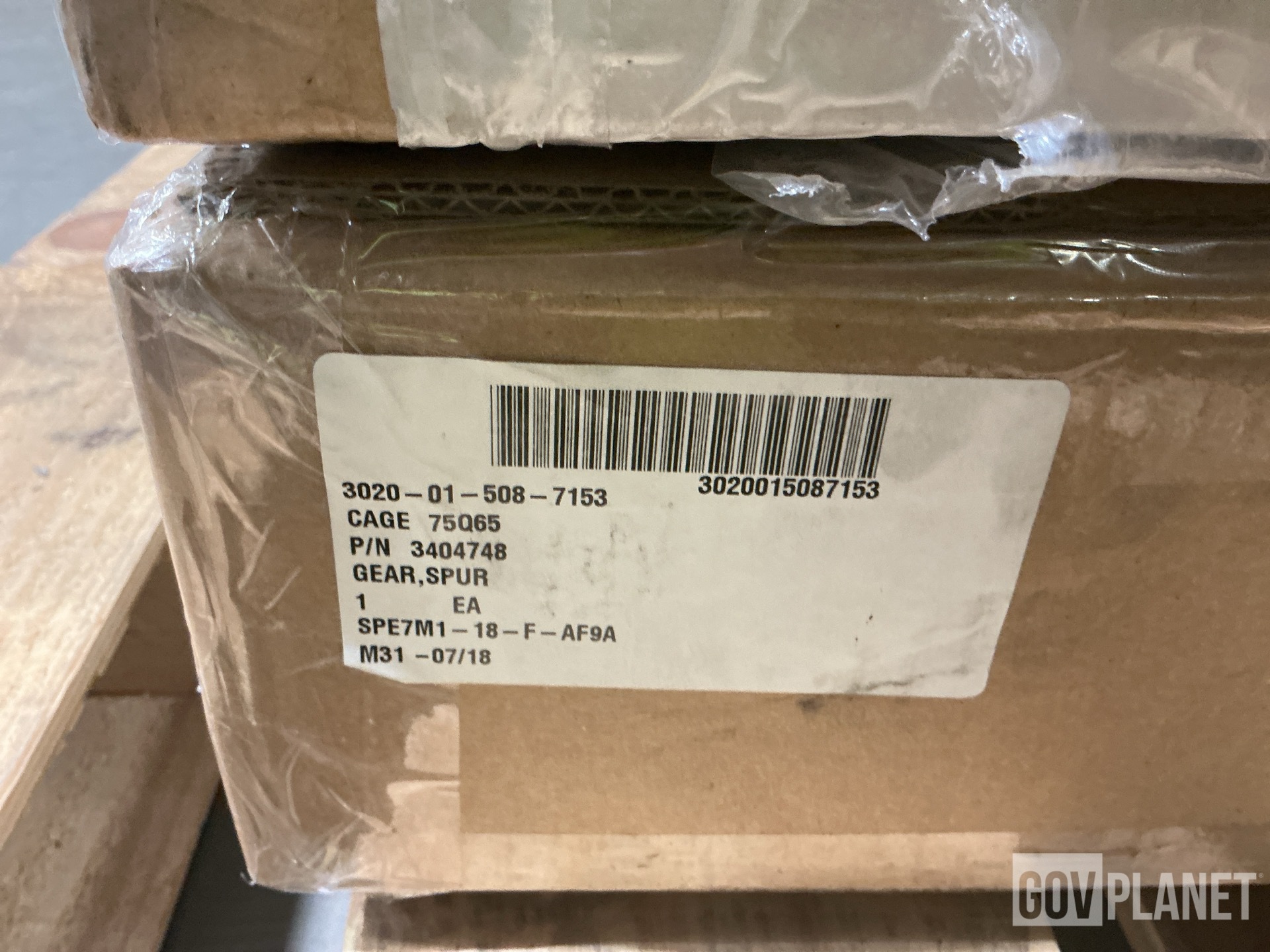 (4) Oshkosh Defense 3404748 Spur Gears