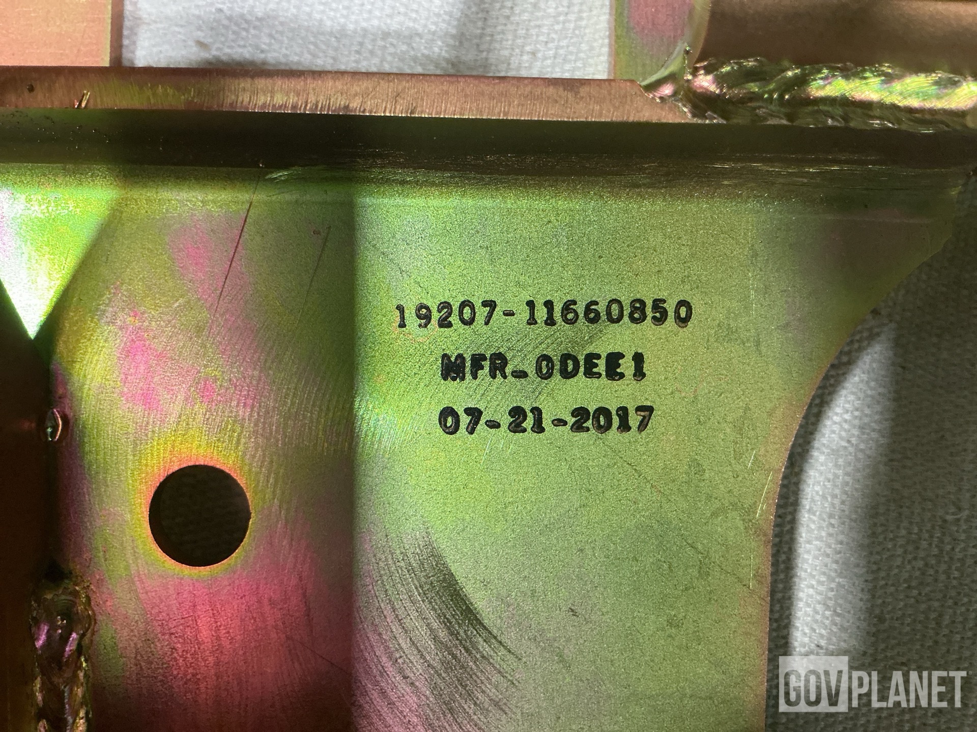 (38) Oxnard Precision Fabrication 11660850 Rotating Shaft Eye Brackets