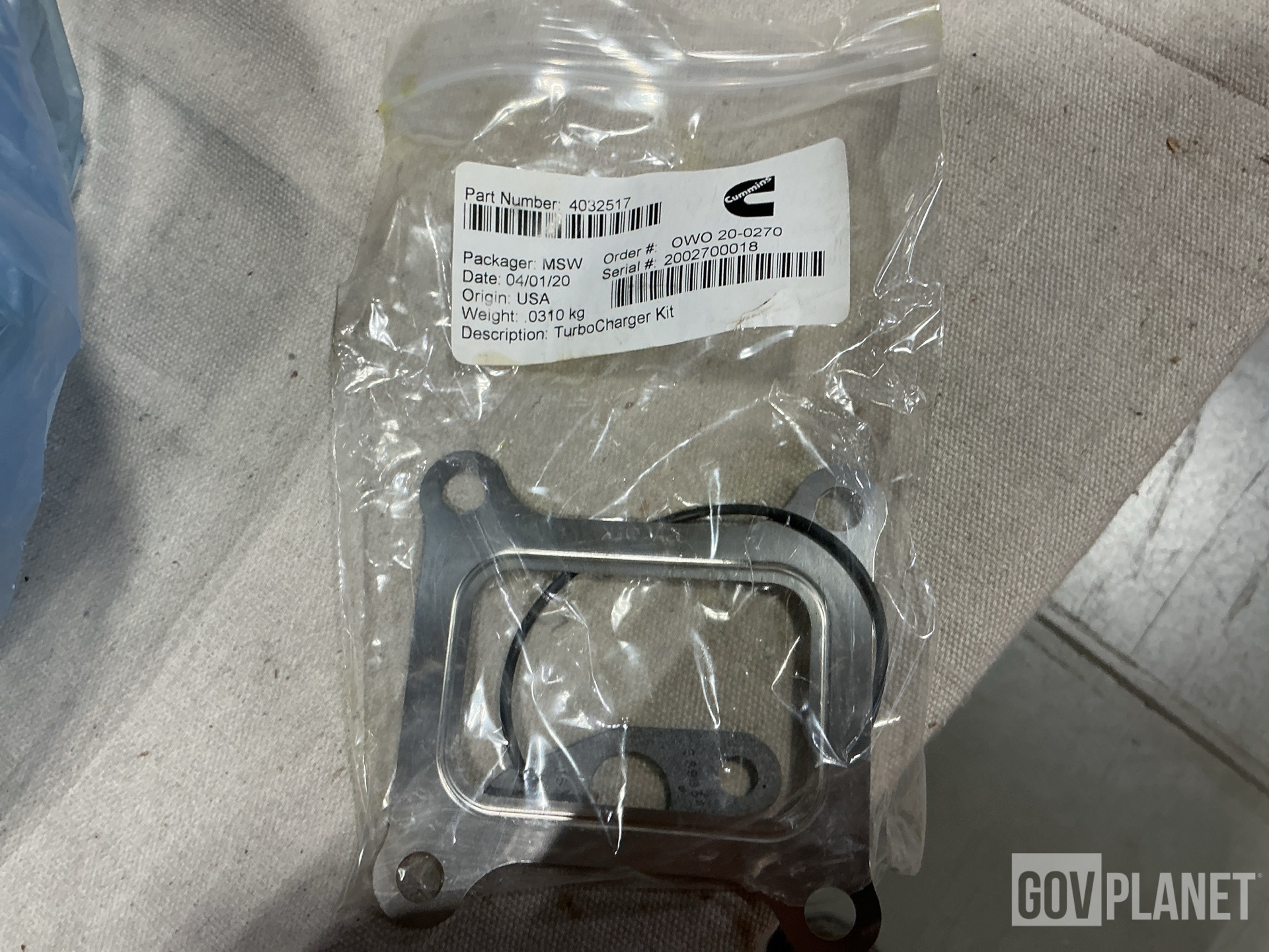 Holset 17-4036915 Turbosupercharger