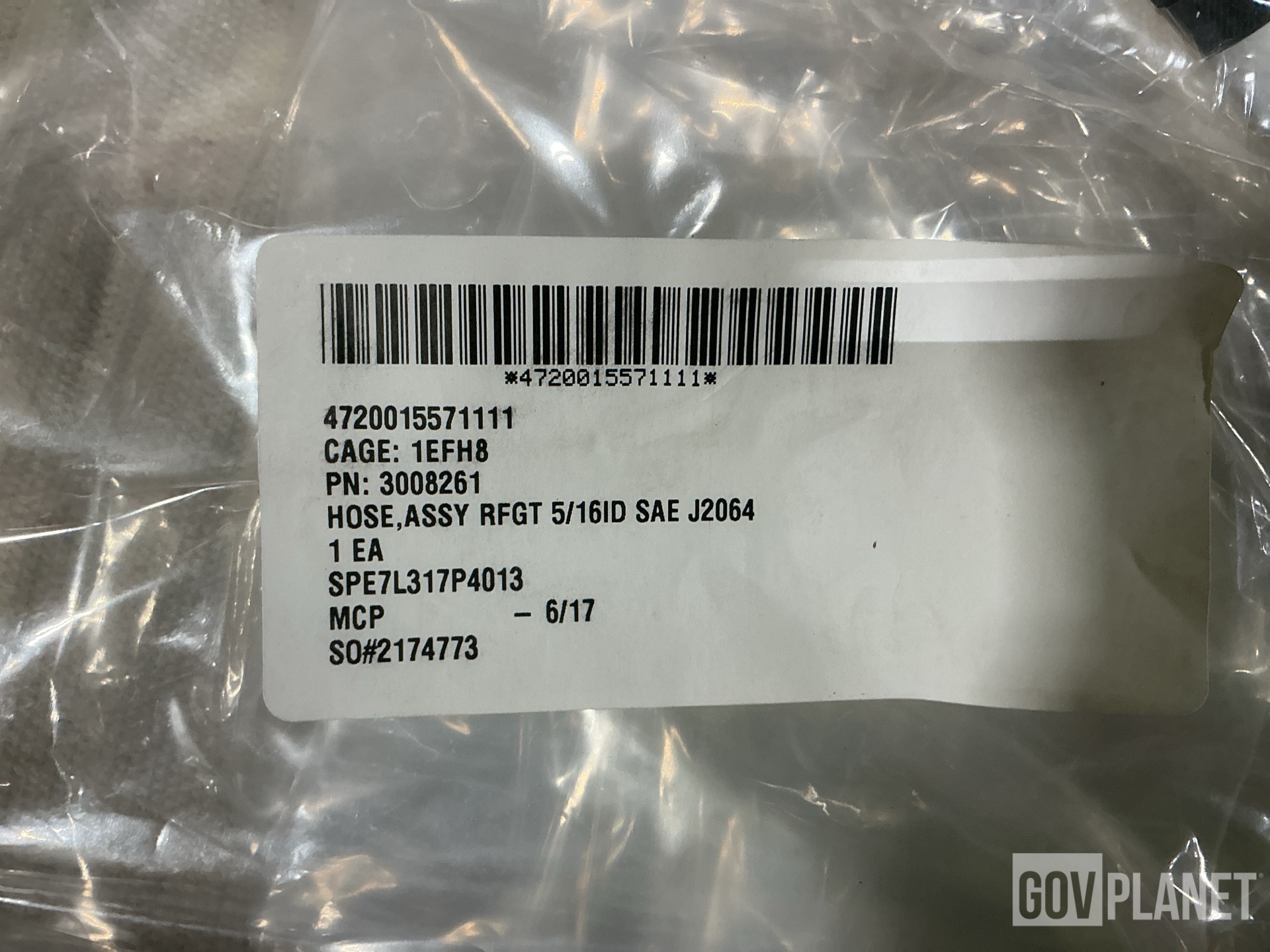 (261) General Dynamics 3008261 Non-Metallic Hose Assemblies