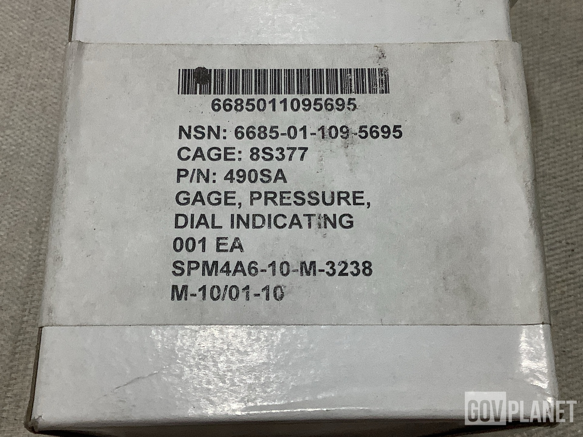 (88) Stewart-Warner 12276938 Dial Indicating Pressure Gages