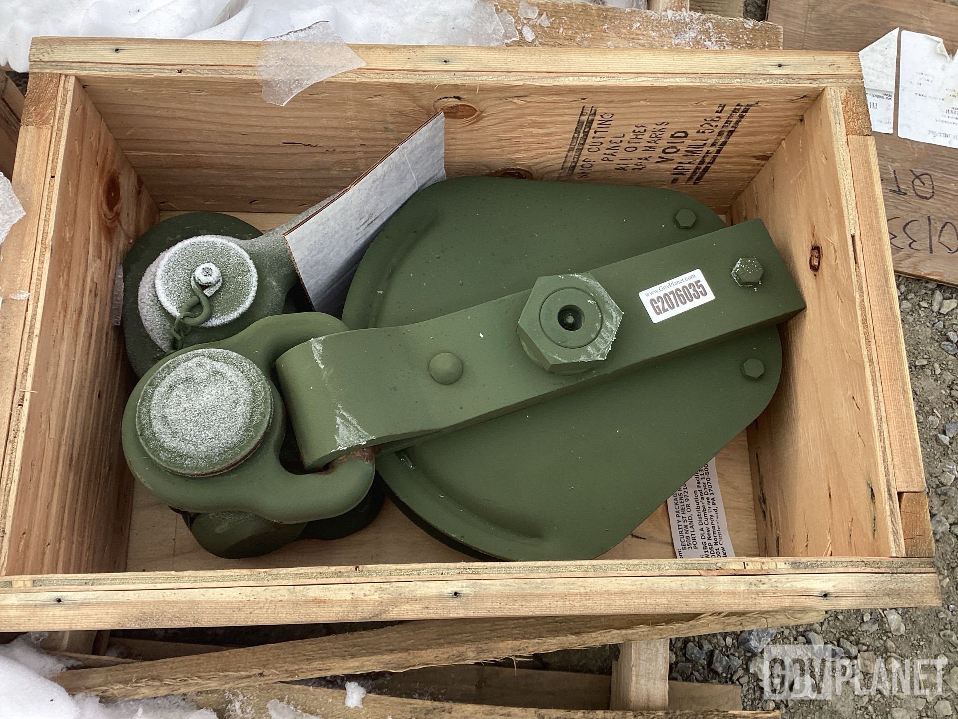 (2) Ulven Machinery 8383238 Tackle Blocks
