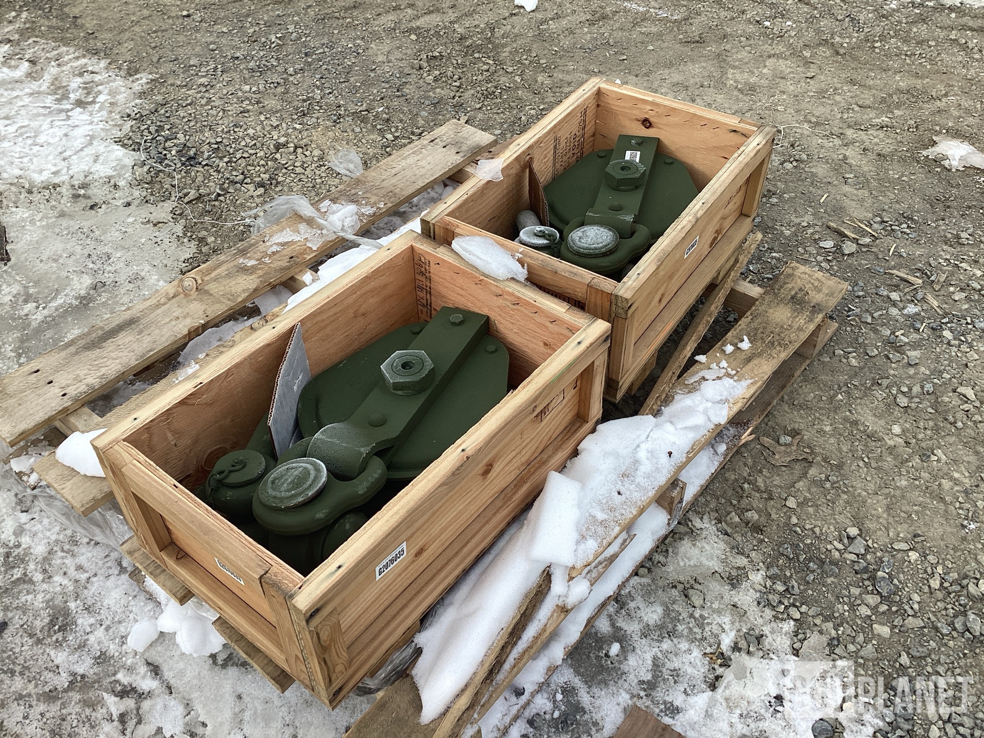 (2) Ulven Machinery 8383238 Tackle Blocks