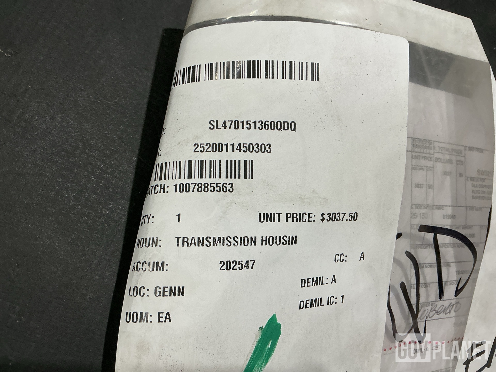 Allison 6881764 Transmission Housing