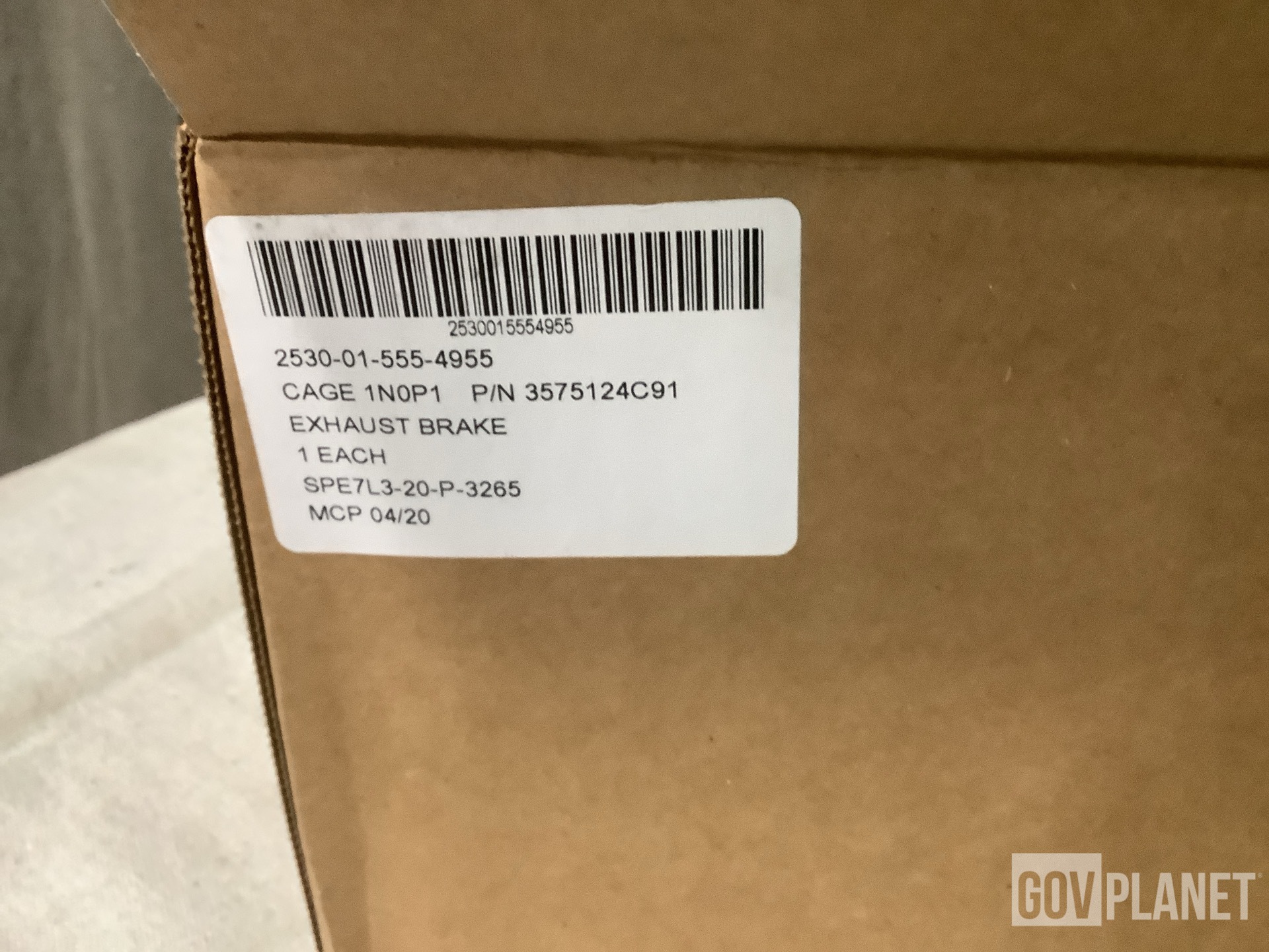 (14) Equipment Parts 3575124C91 Exhaust Brakes