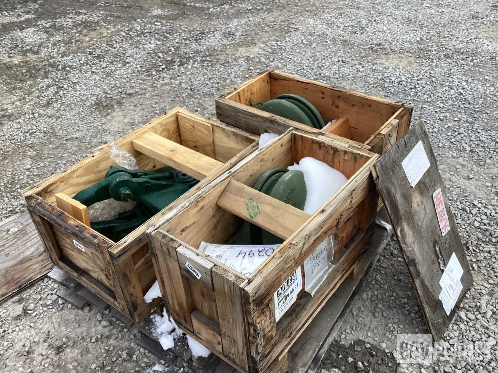 (3) Assorted Skookum Tackle Blocks