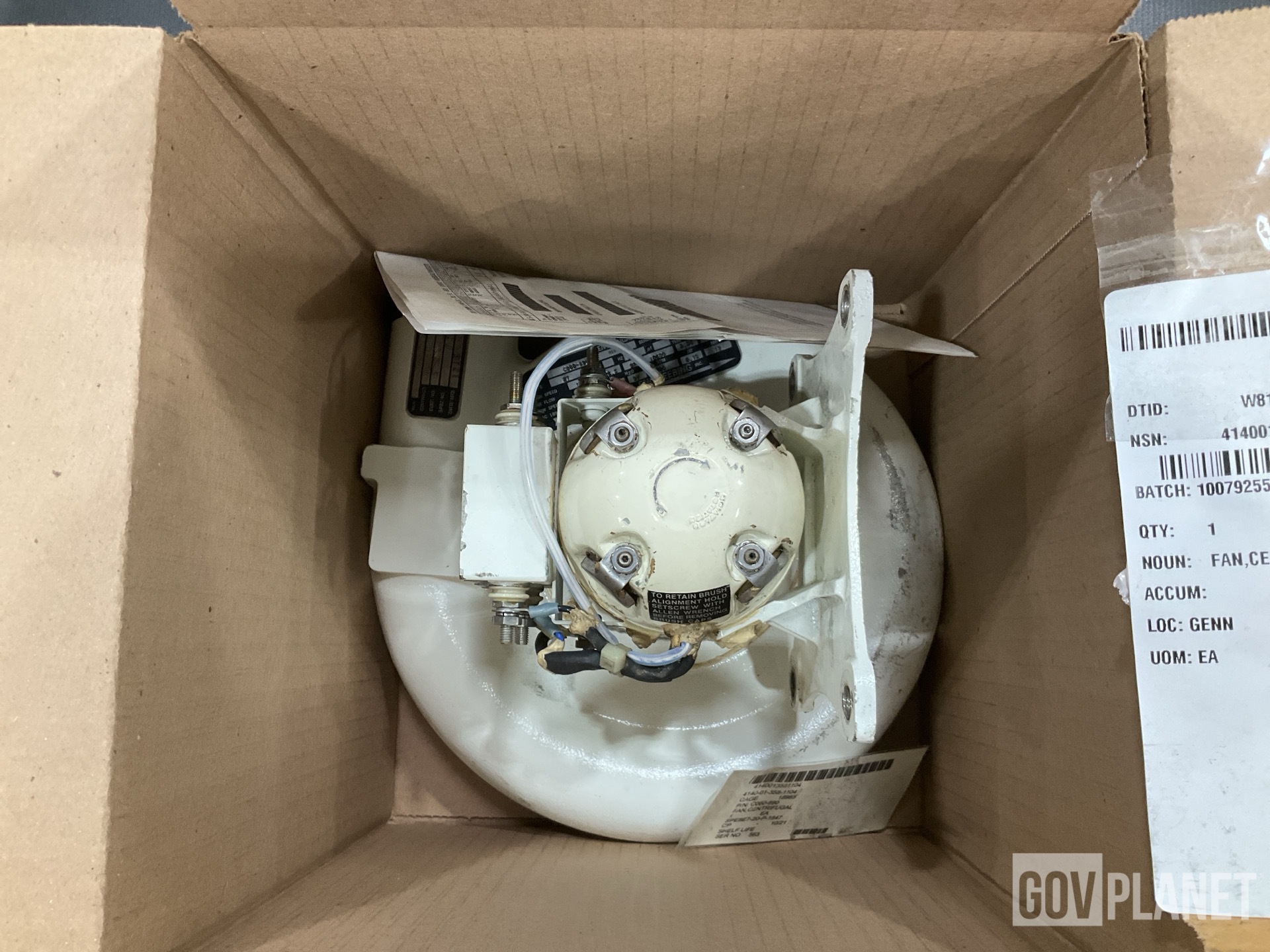 Dynamic Air Engineering C060-690 Centrifugal Fan