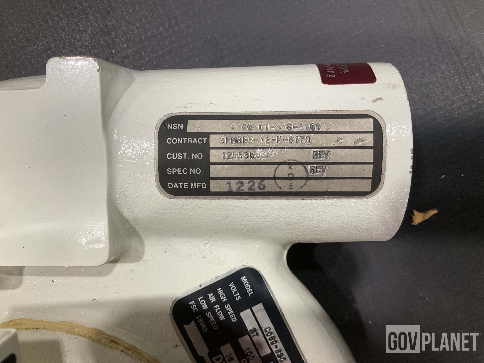 Dynamic Air Engineering C060-690 Centrifugal Fan
