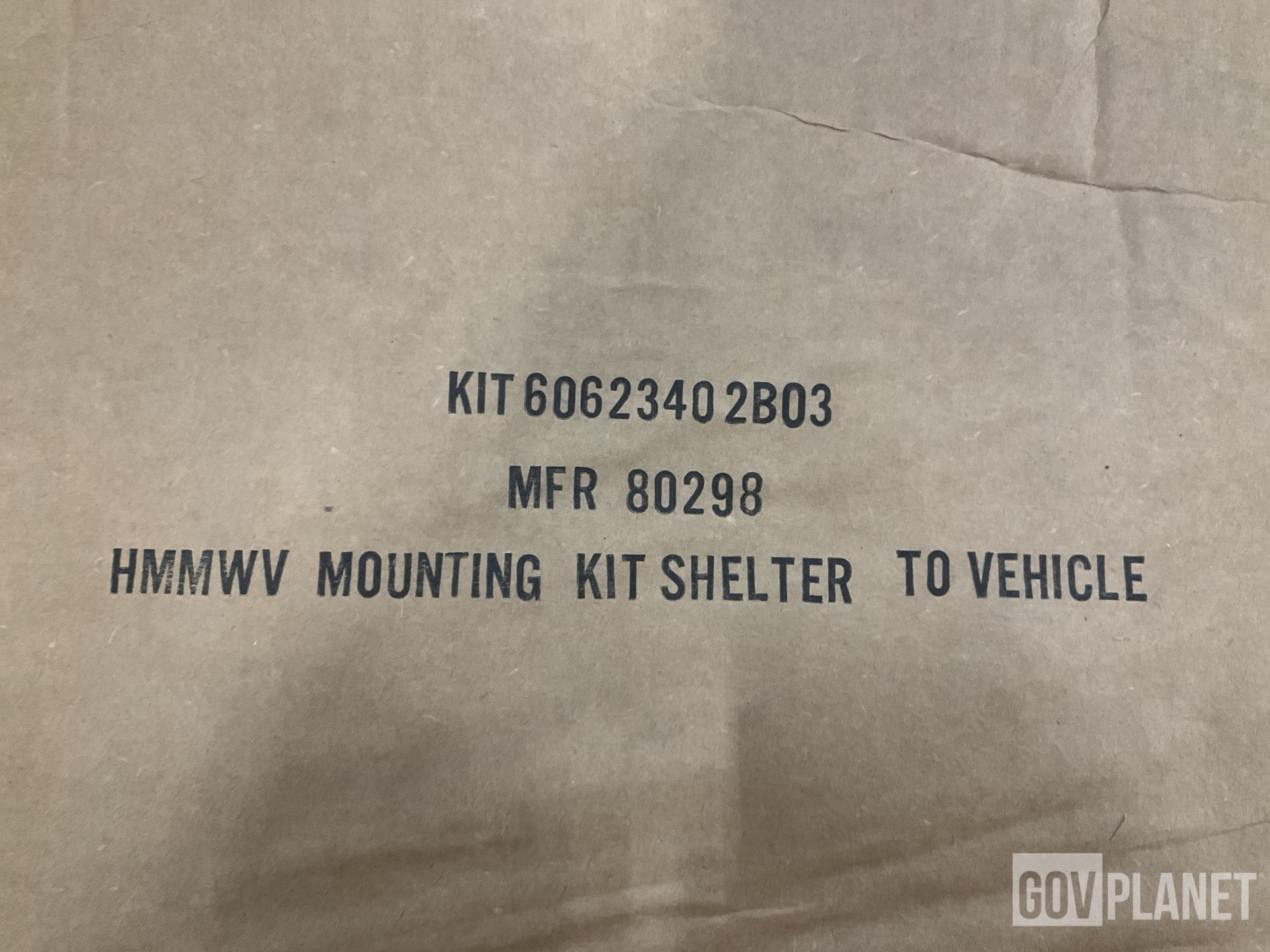 (8) Smyth County Machine & Welding 60623402B03 HMMWV Shelter Mounting Kits