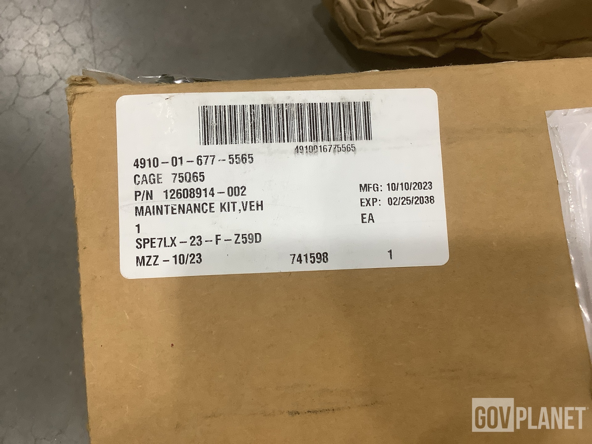 (3) Maintenance Kits, (1) Directional Control Linear Valve & Assorted Items