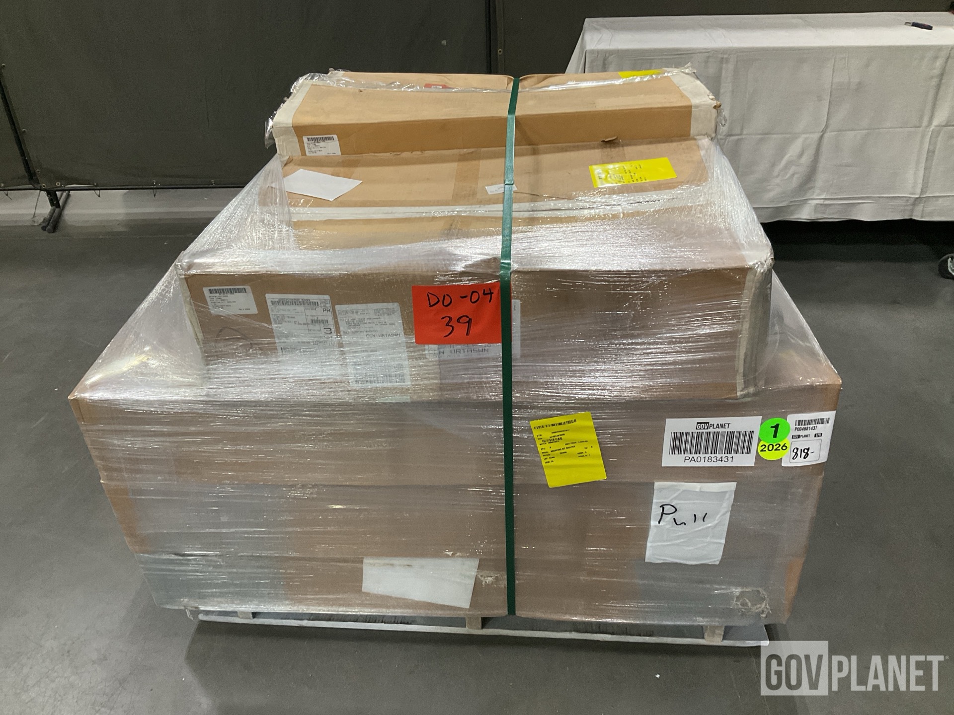 (8) PL17-1-8584-1 HMMWV Shelter Mounting Kits