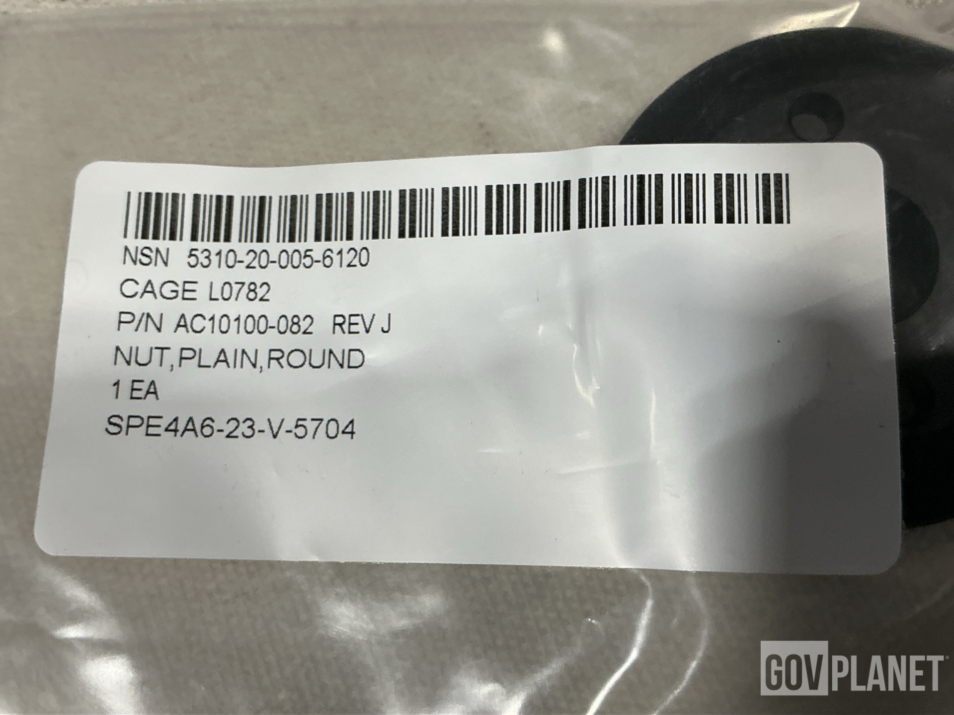 (194) Armatec Survivability AC10100-082 Plain Round Nuts