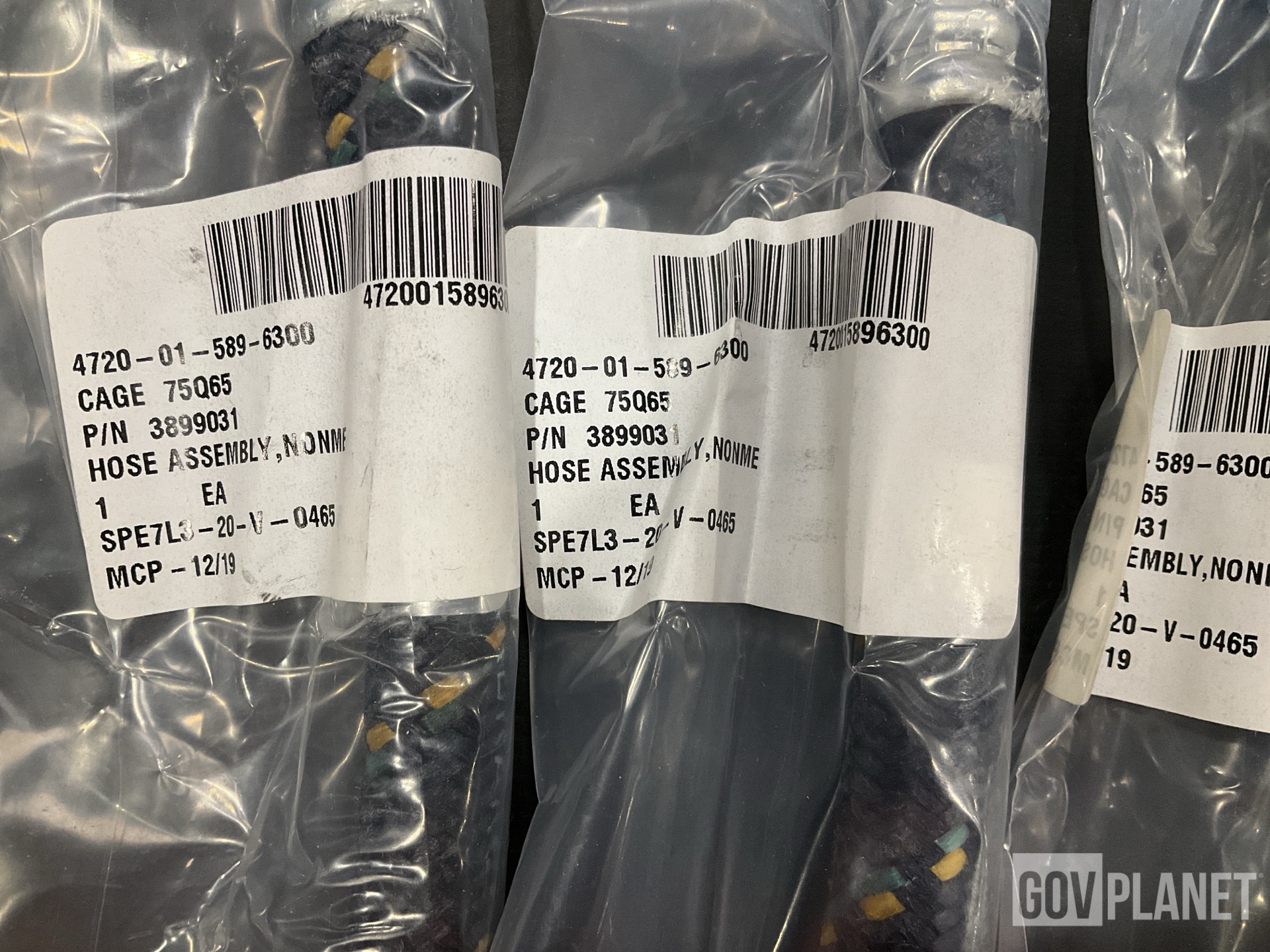(108) Oshkosh 3899031 Metallic Hose Assemblies