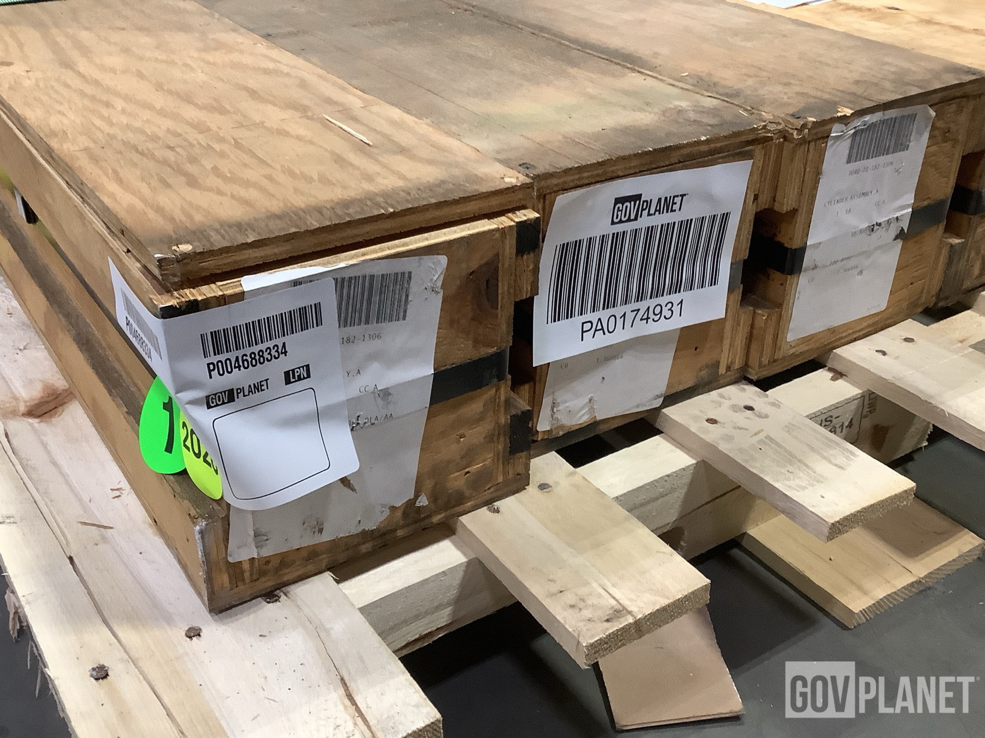 (4) Fine Manufacturing 12325843 Actuating Linear Cylinder Assemblies