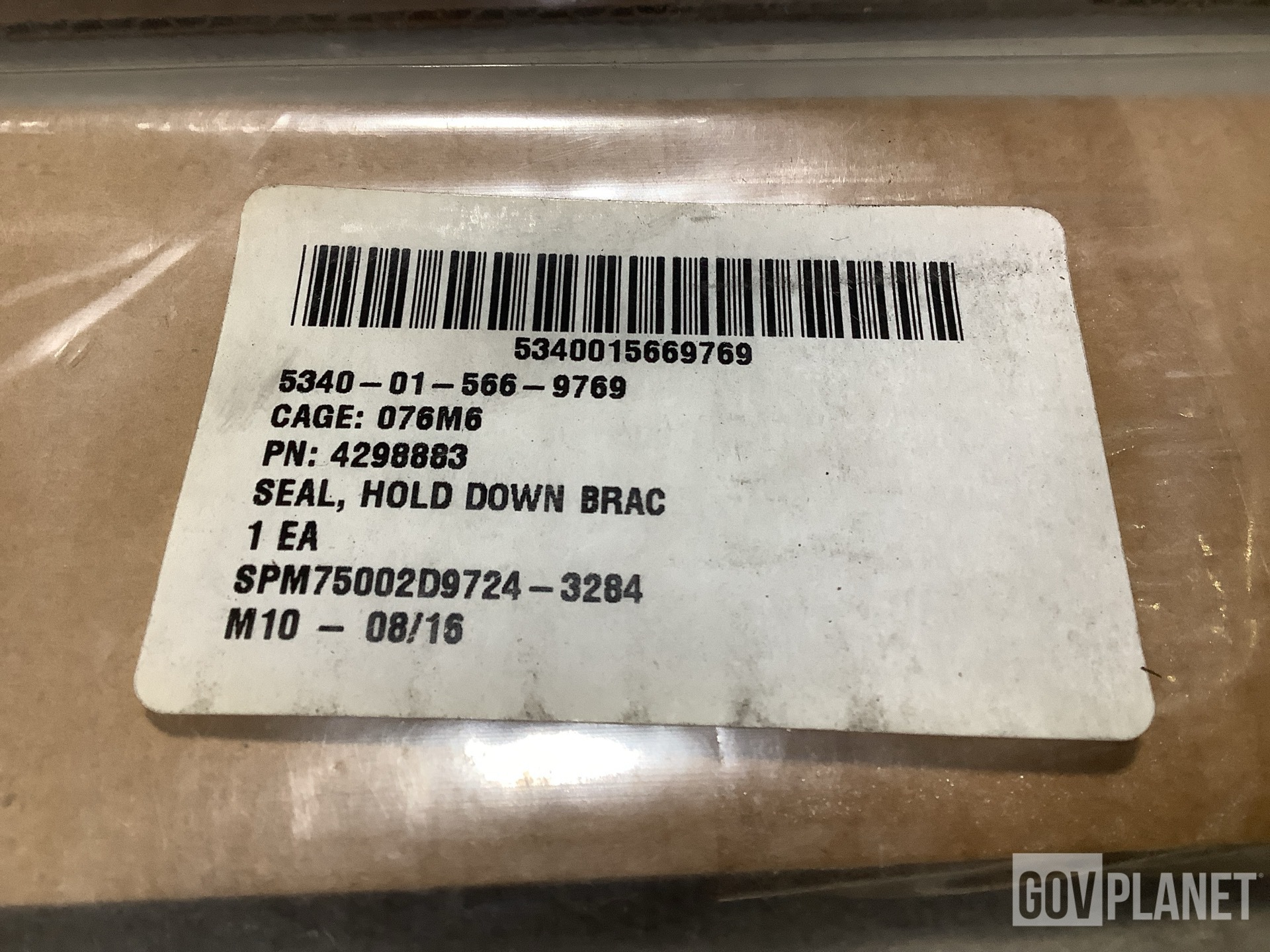 (90) BAE Systems 4298883 Hold Down Bracket Seals