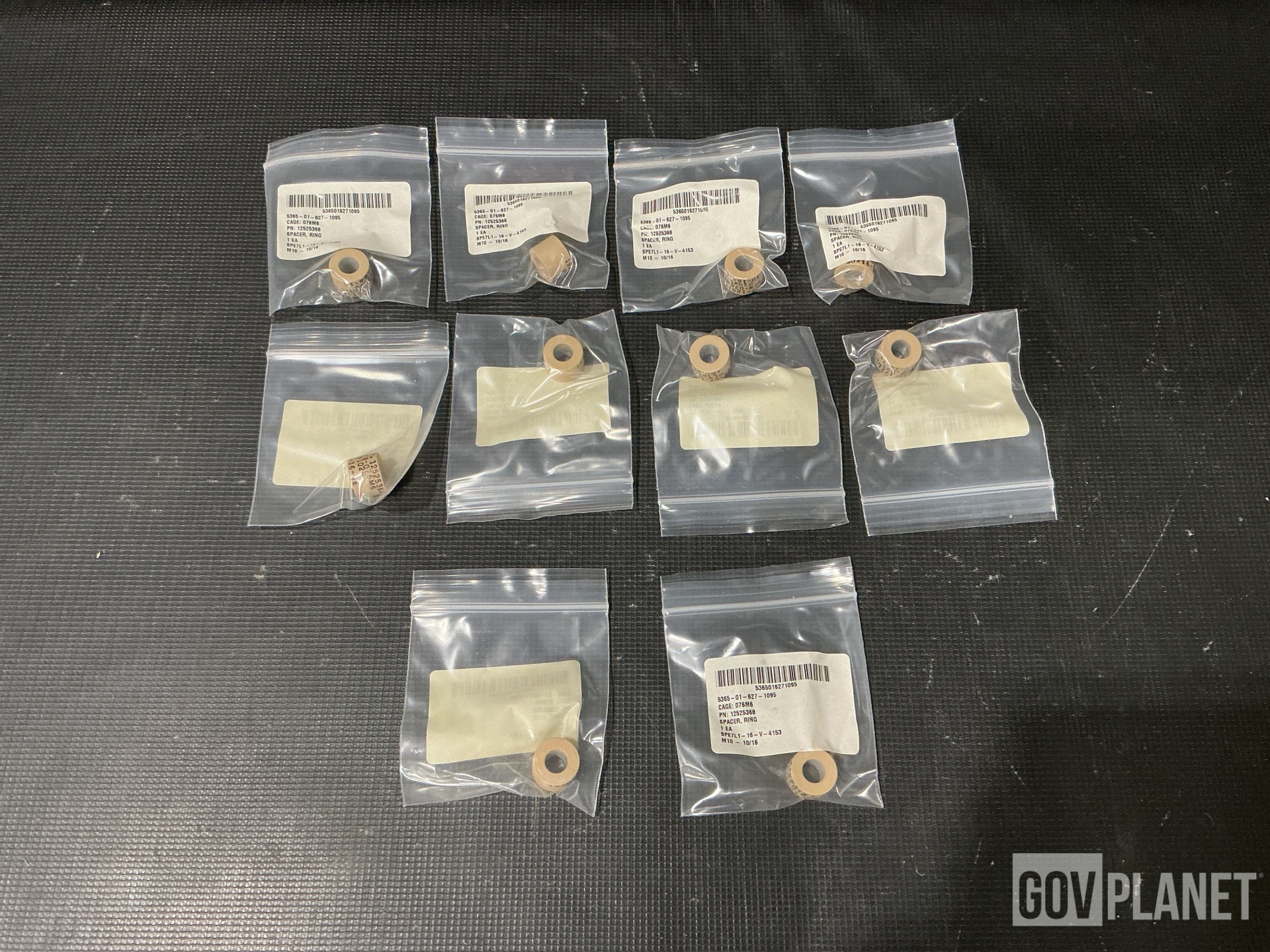 (186) BAE Systems 12525368 Ring Spacers