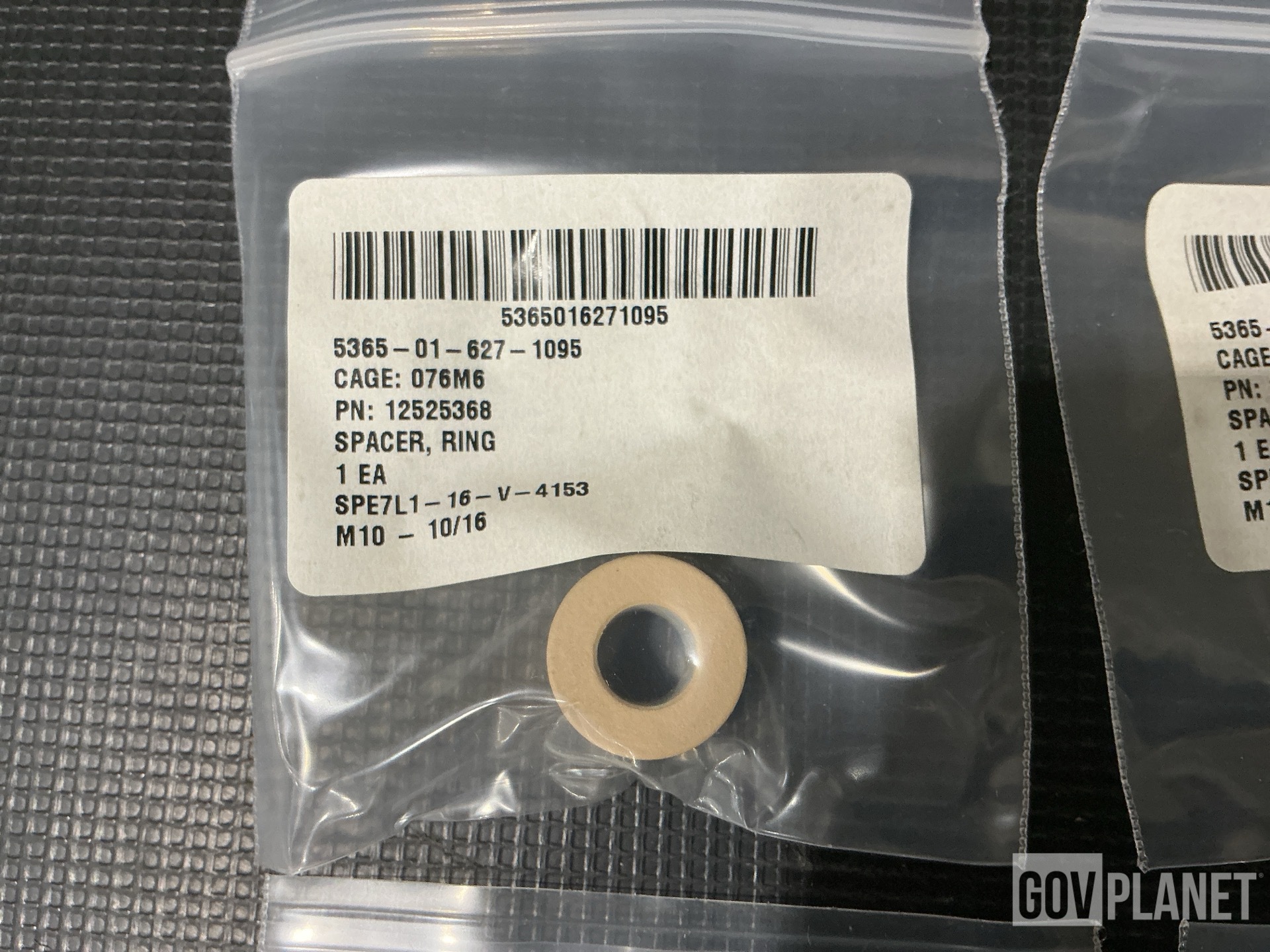 (186) BAE Systems 12525368 Ring Spacers