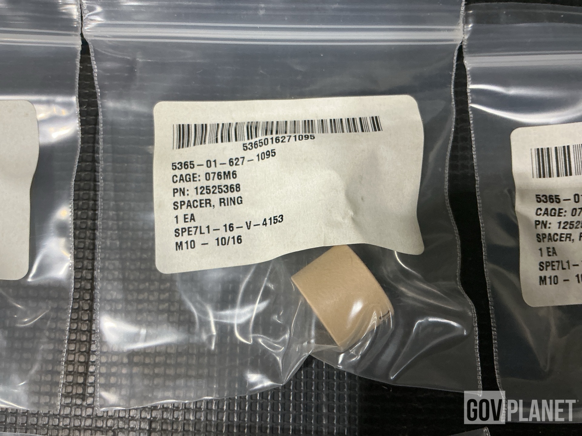 (186) BAE Systems 12525368 Ring Spacers