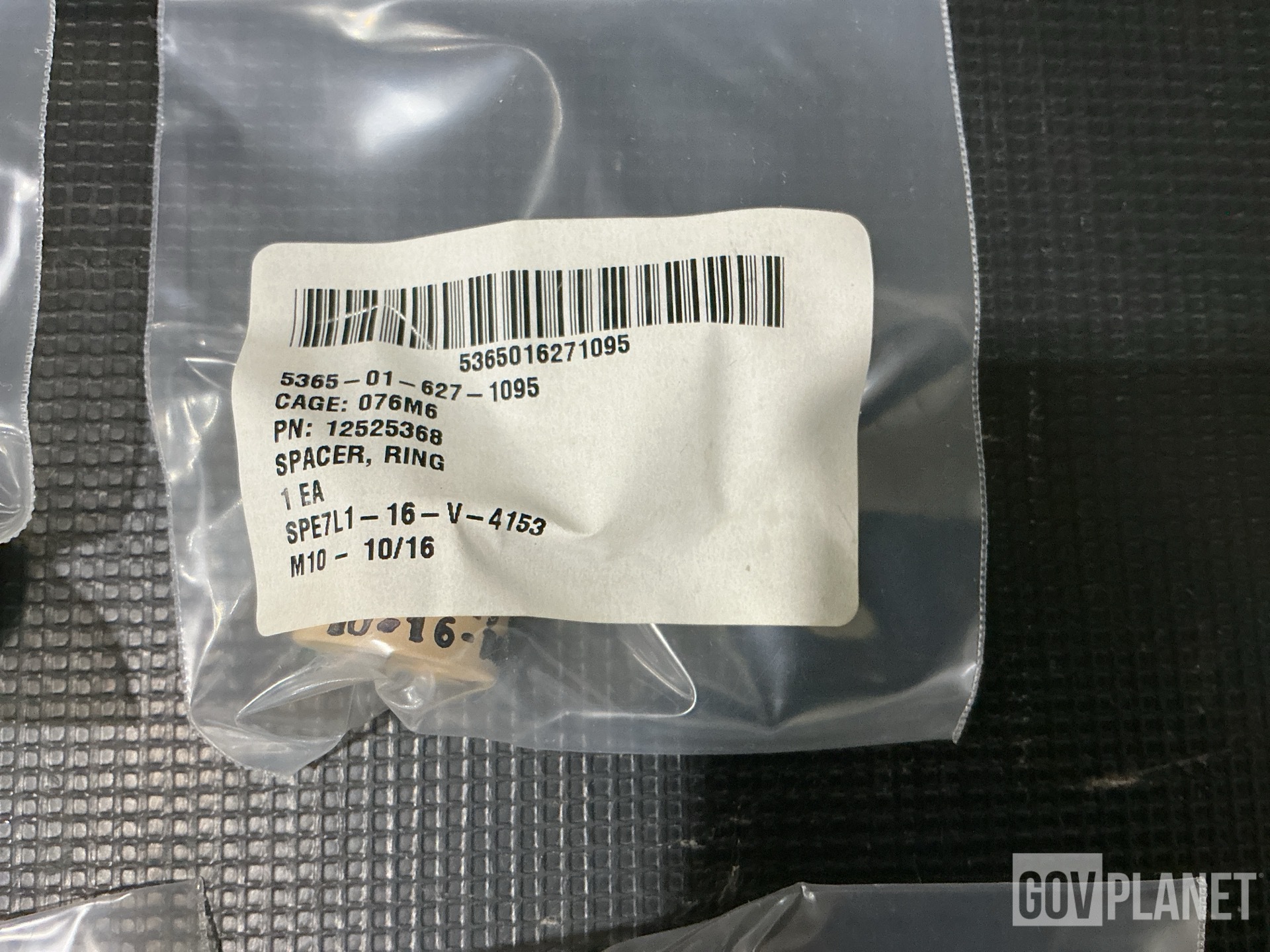 (186) BAE Systems 12525368 Ring Spacers
