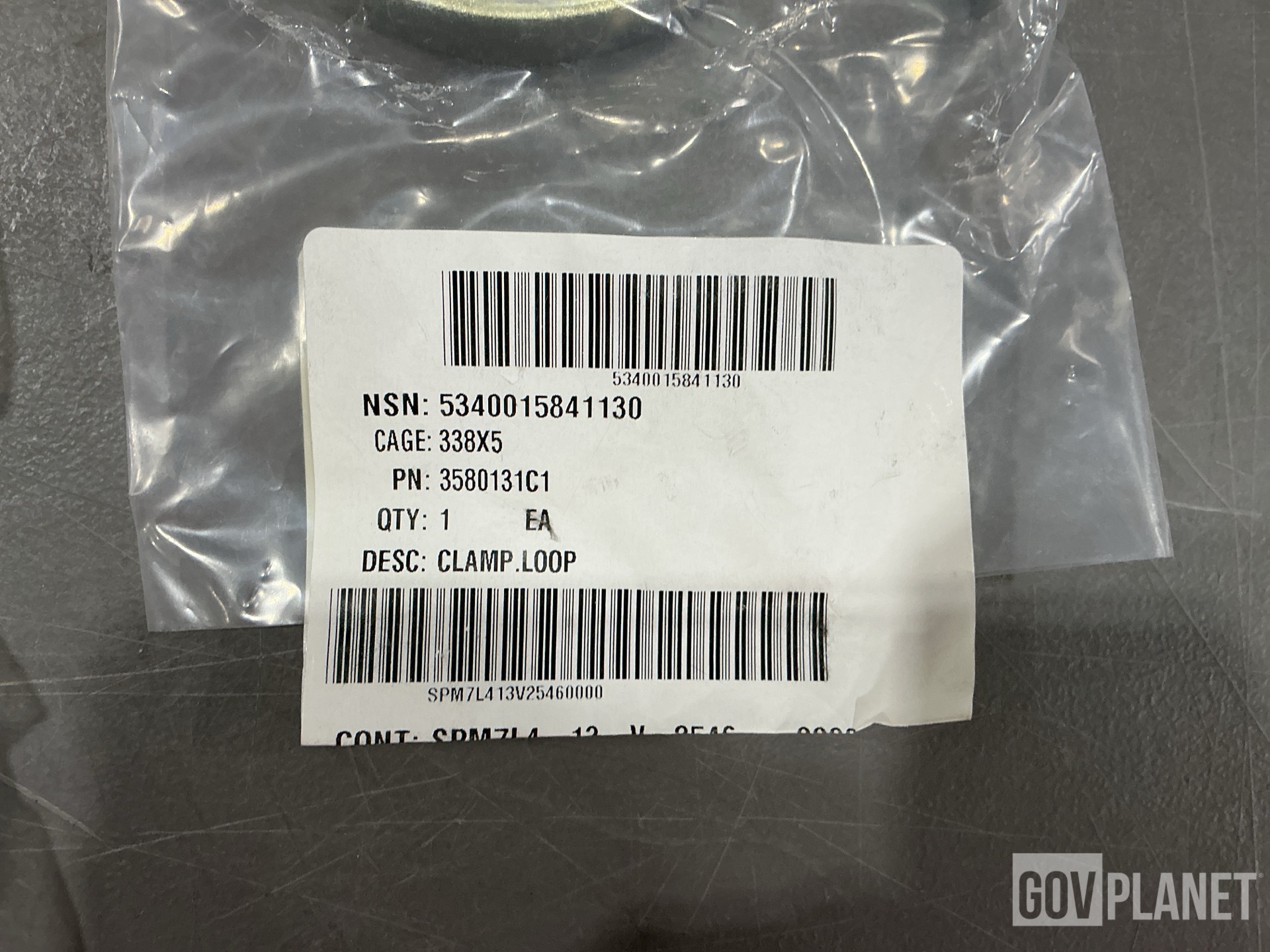 (100) Navistar Defense 3580131C1 Loop Clamps