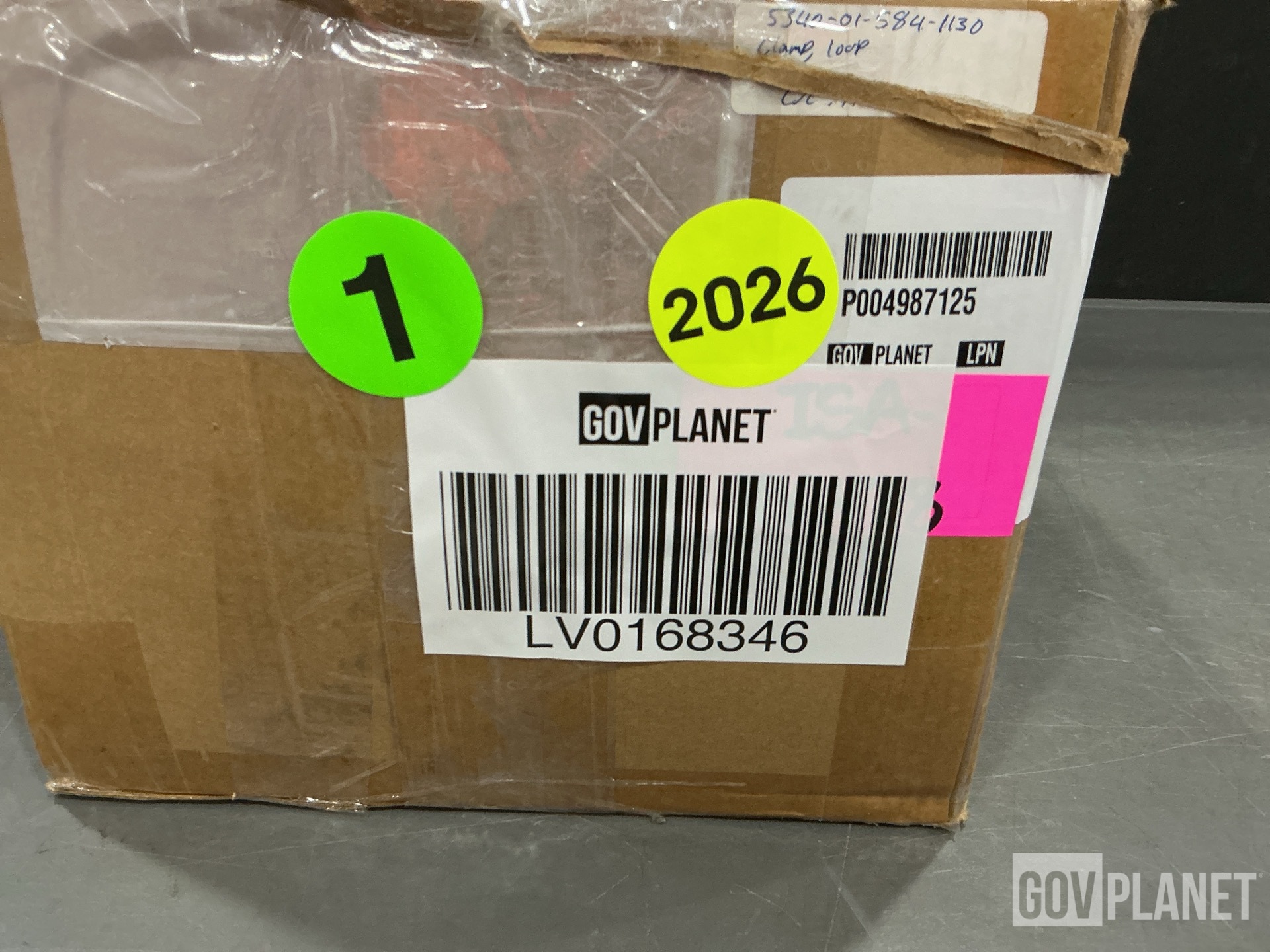(100) Navistar Defense 3580131C1 Loop Clamps