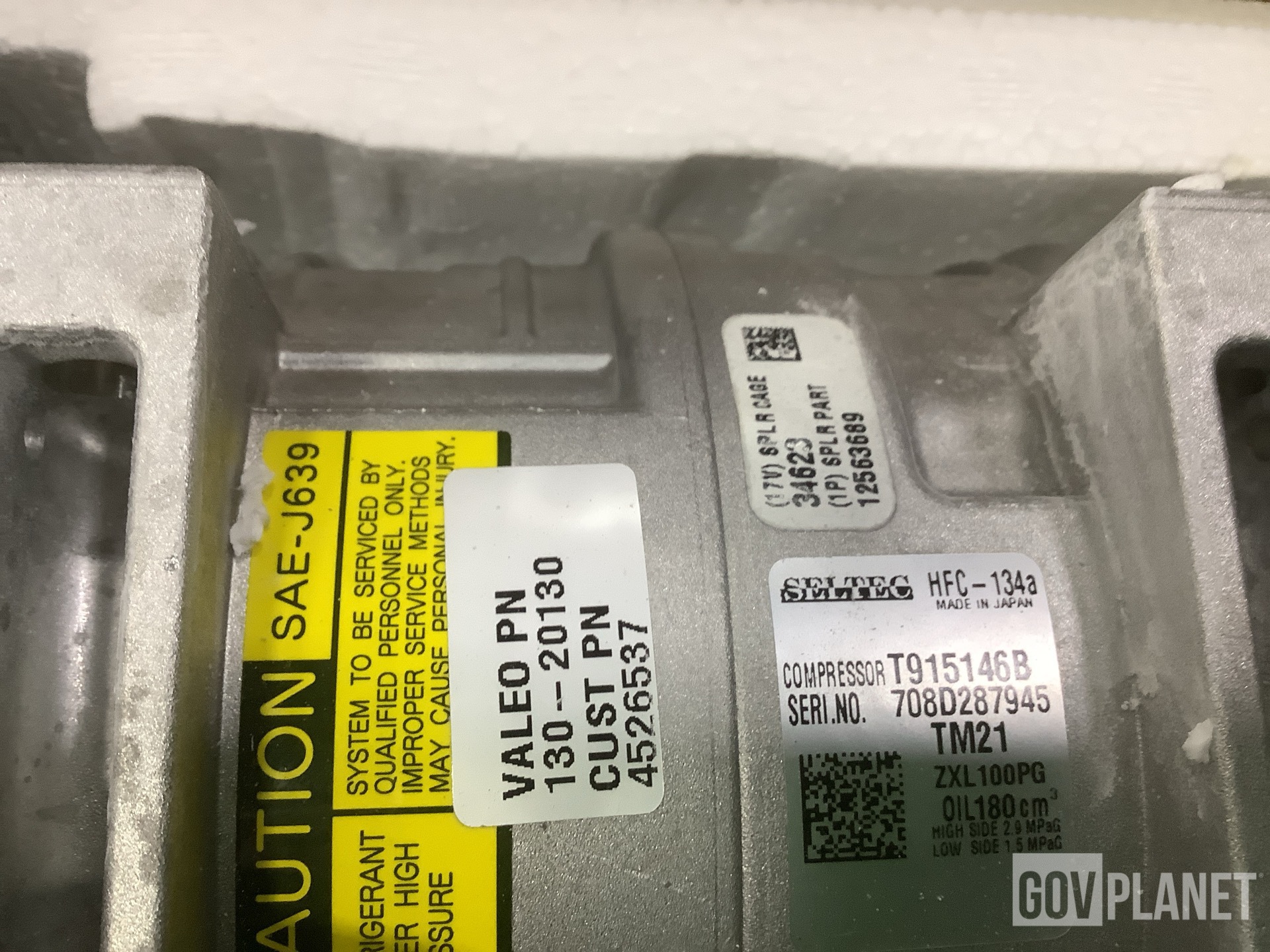 (3) AM General T915146B Refrigeration Compressors