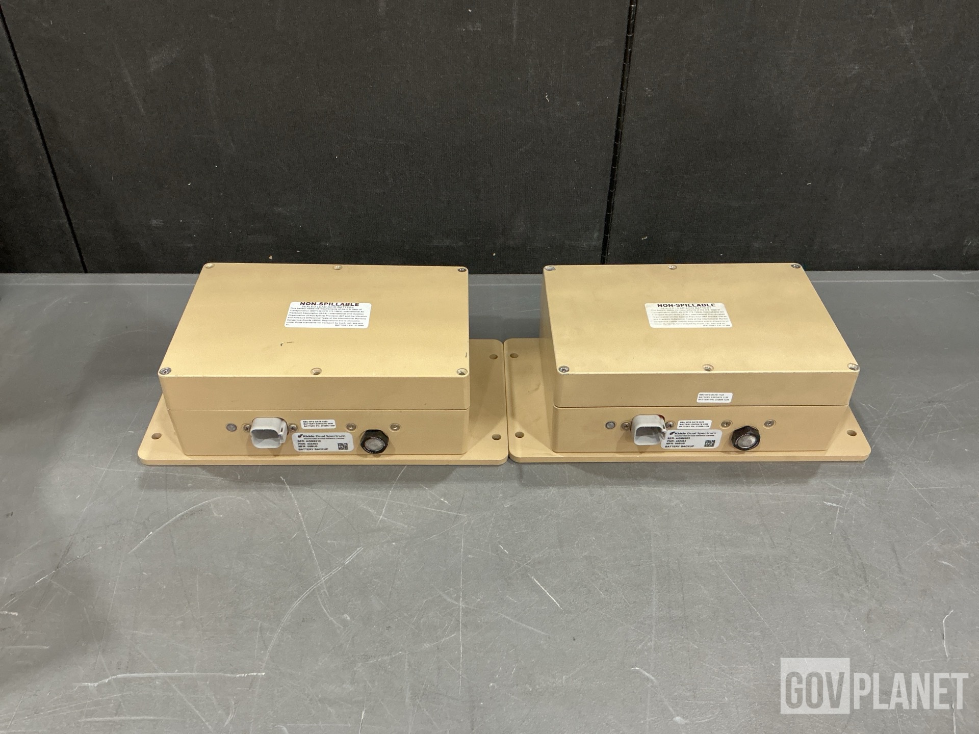 (2) Kidde 422463 Battery Backups
