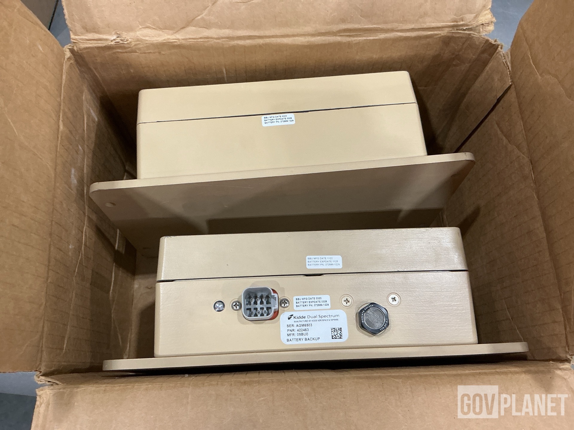 (2) Kidde 422463 Battery Backups