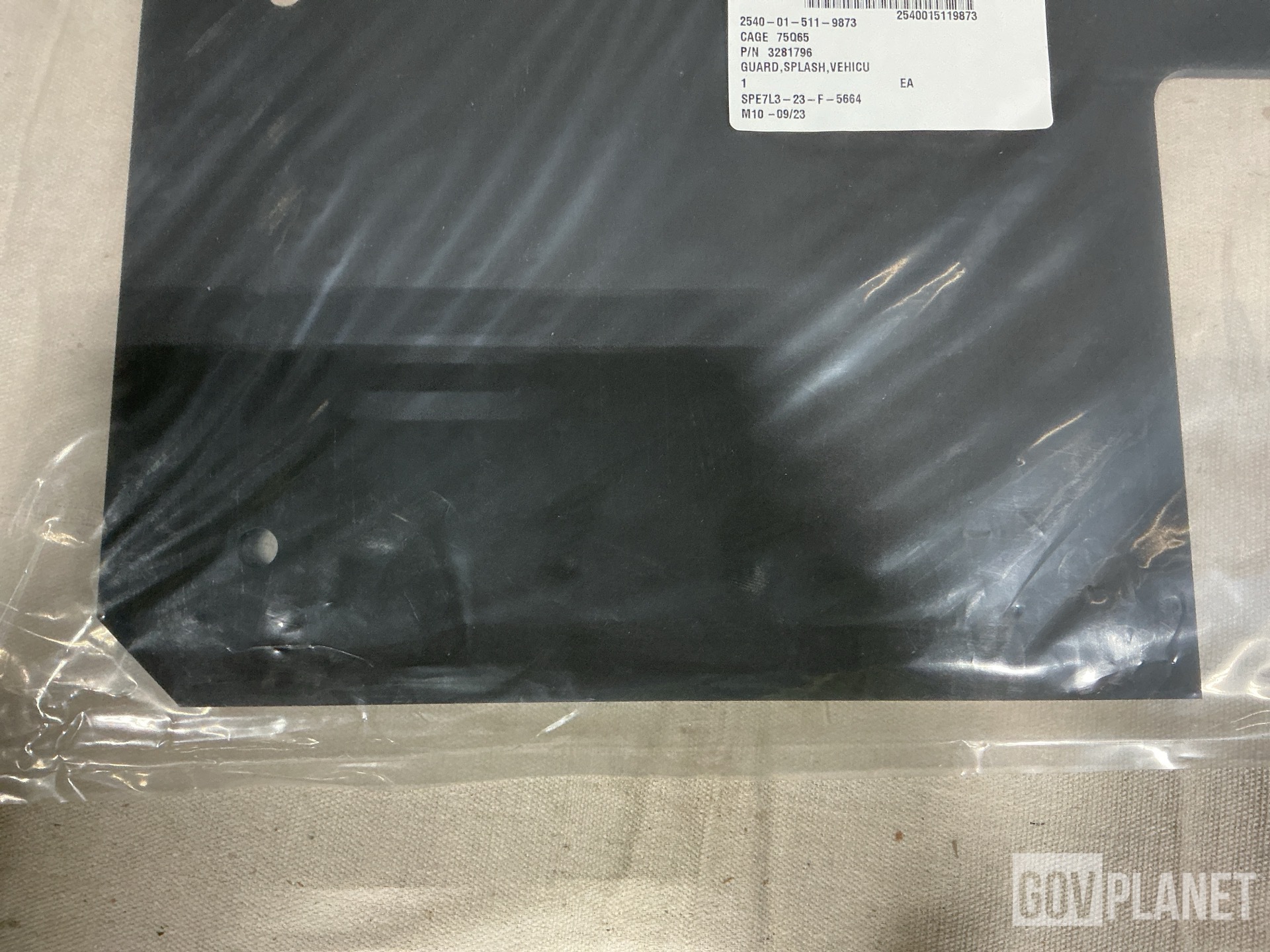 (25) Oshkosh Defense 3281796 Vehicular Splash Guards