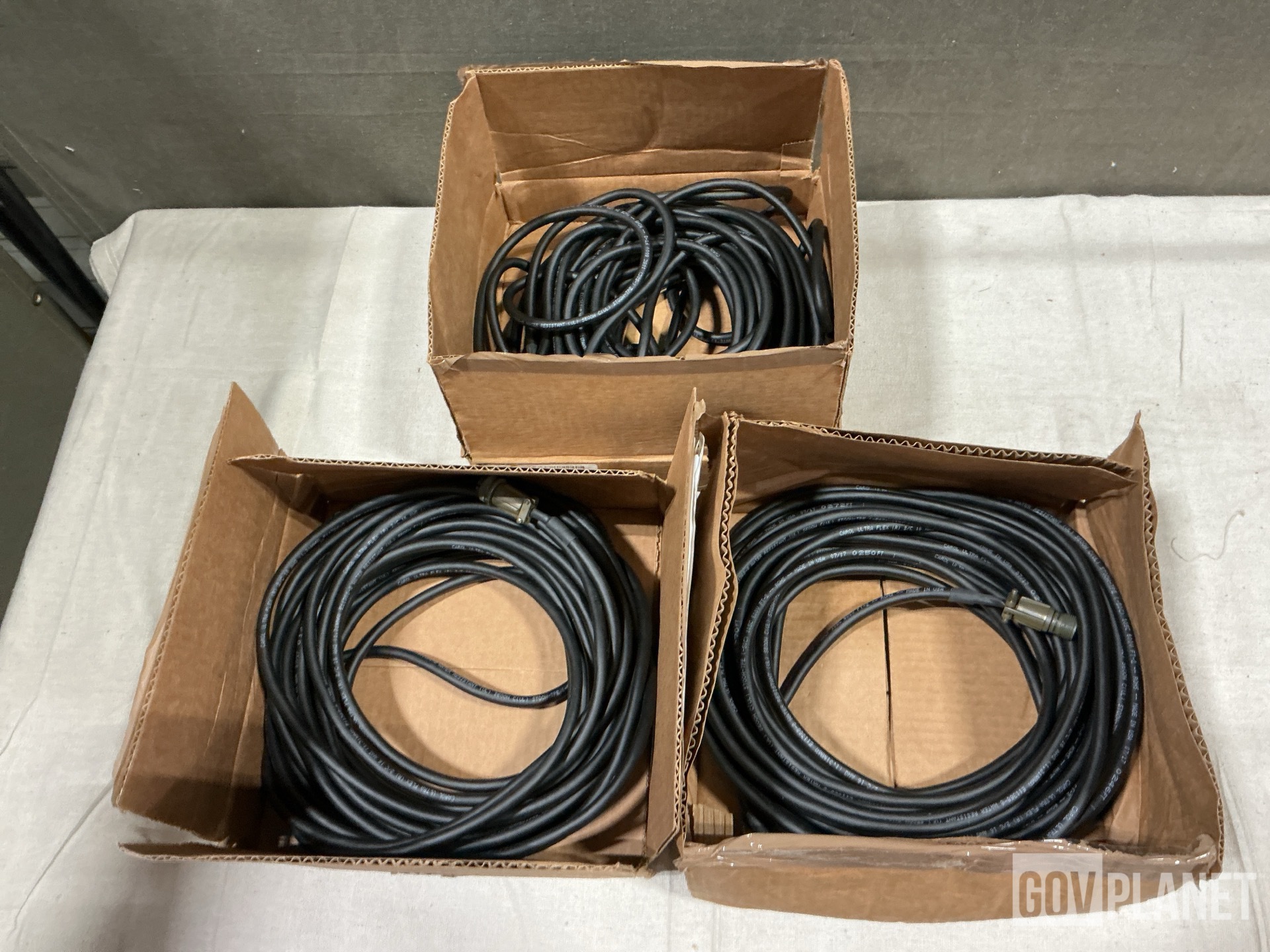 (11) Global Logistics Strategies DGSCV-89-12 Power Cable Assemblies