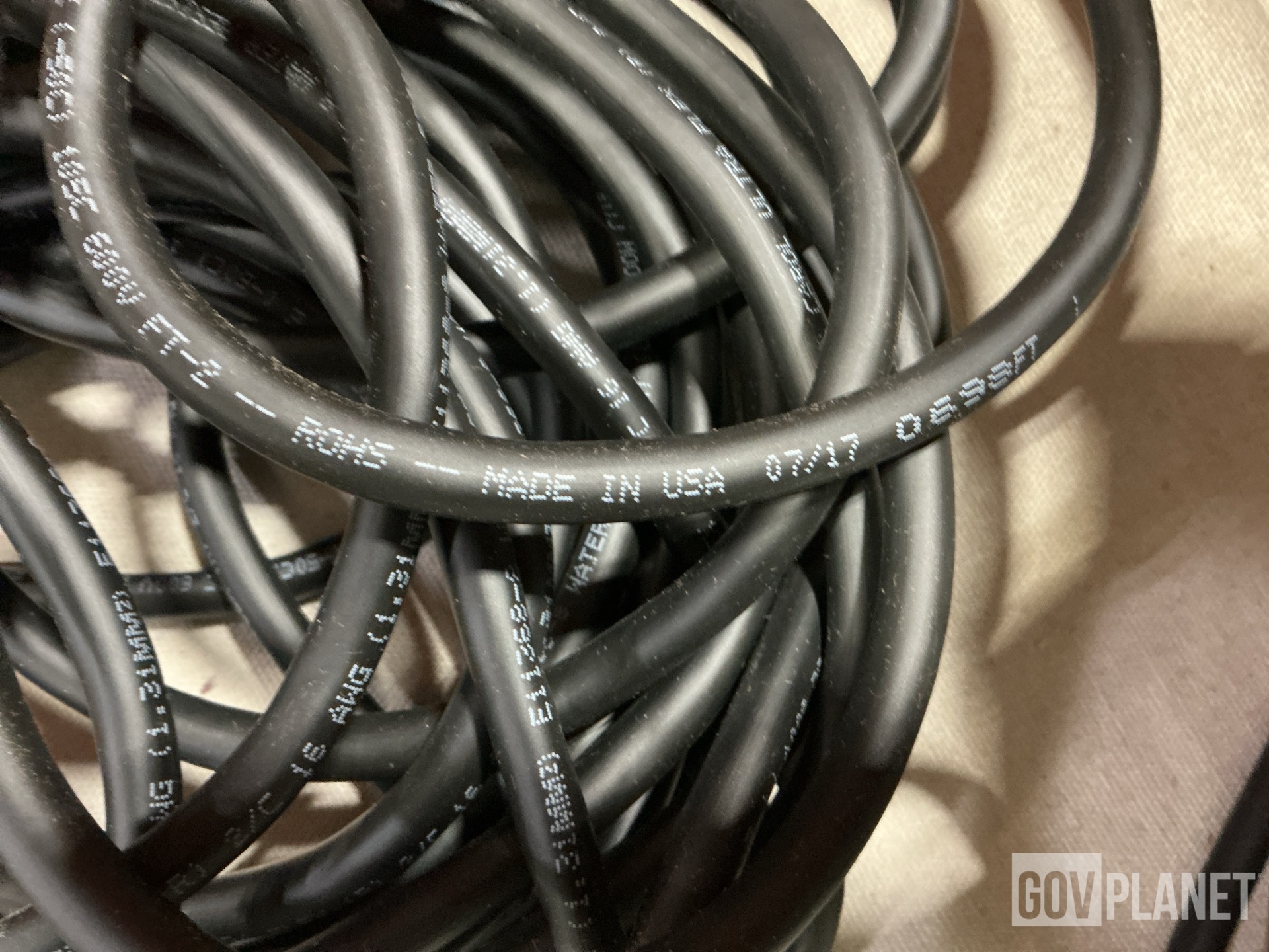 (11) Global Logistics Strategies DGSCV-89-12 Power Cable Assemblies