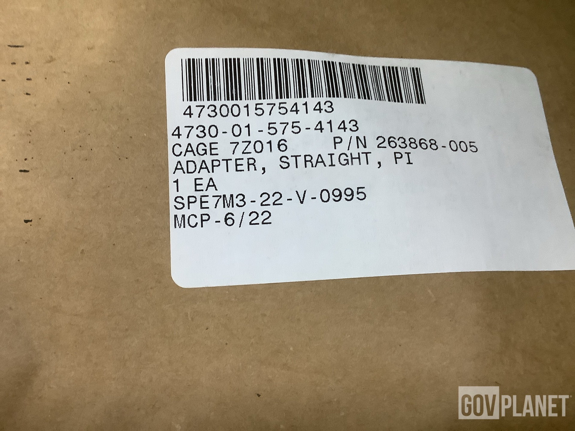 (241) Kampi Components 263868-005 Pipe to Hose Straight Adapters