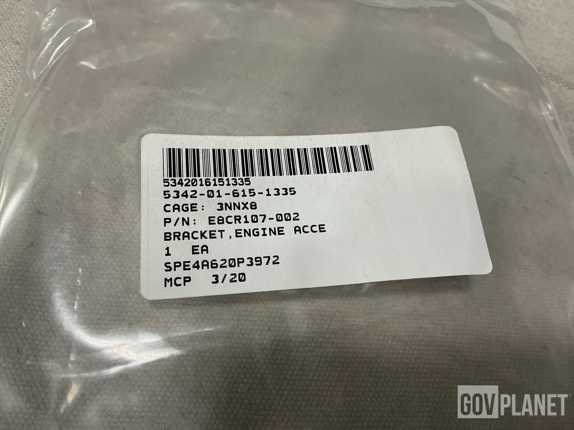(80) L3 Communications E8CR107-002 Engine Accessory Brackets