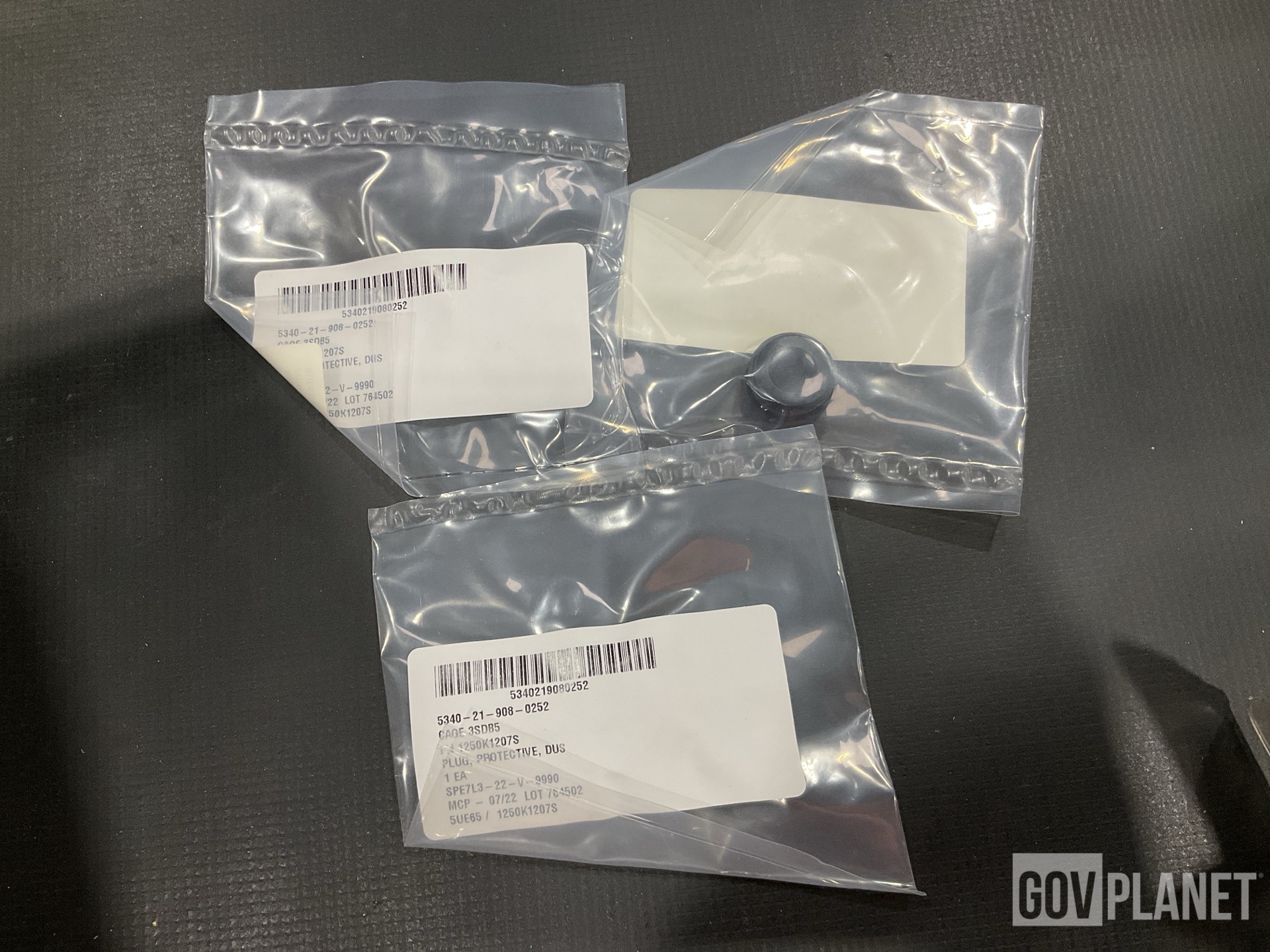 (331) ECI Defense 1250-K-1207S Dust & Moisture Seal Protective Plugs