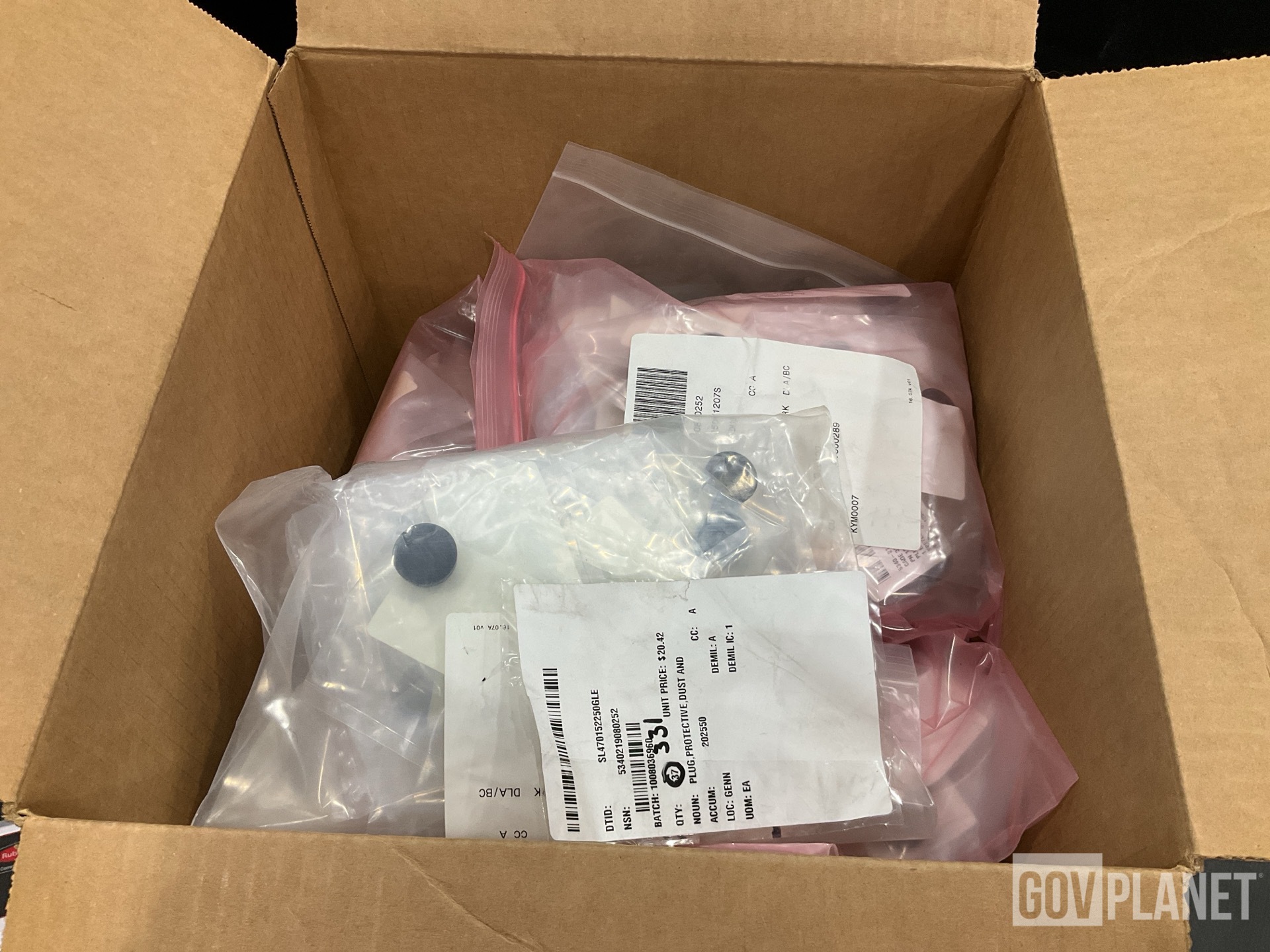 (331) ECI Defense 1250-K-1207S Dust & Moisture Seal Protective Plugs