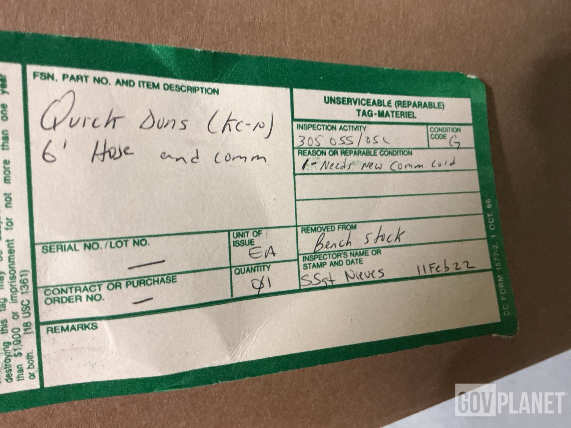 (64) Air Duct Hose Assemblies
