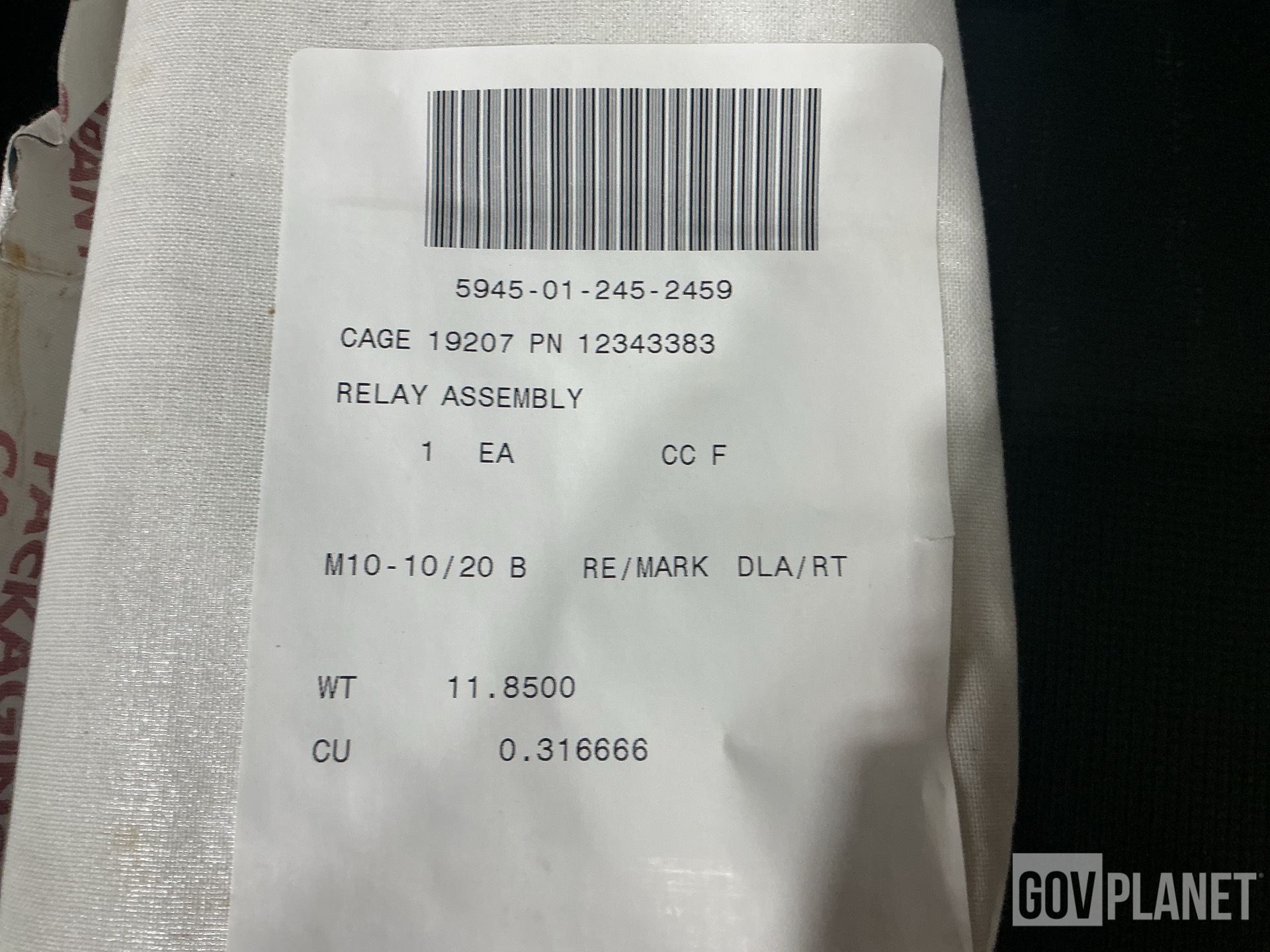 (3) 12343383 Relay Assemblies